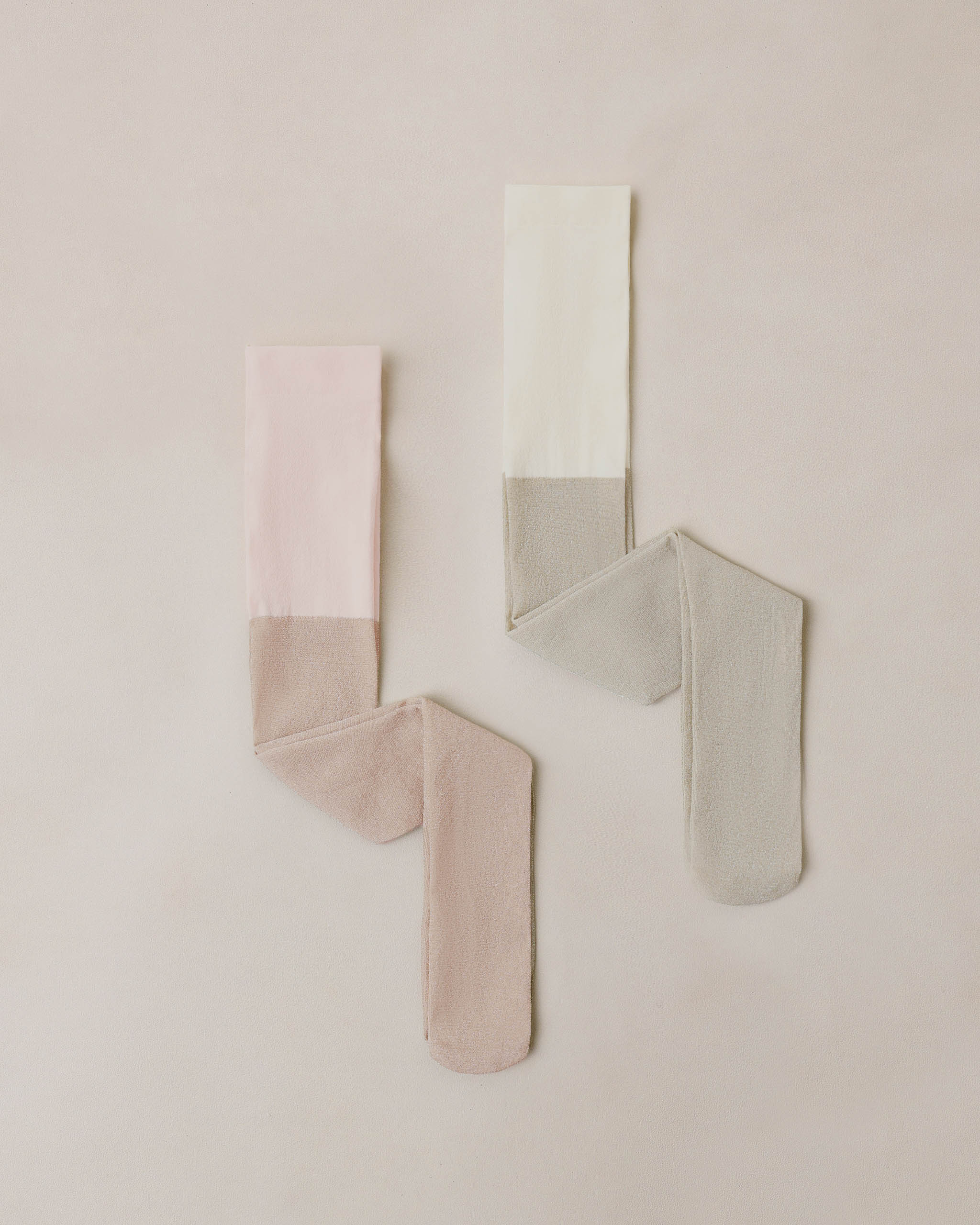 Shimmer Tights | Blush Shimmer, Ivory Shimmer