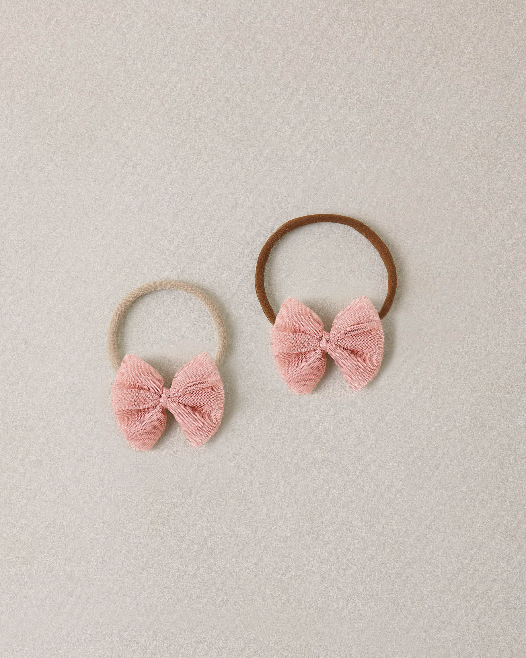 Flutter 薄纱发带 |粉色的