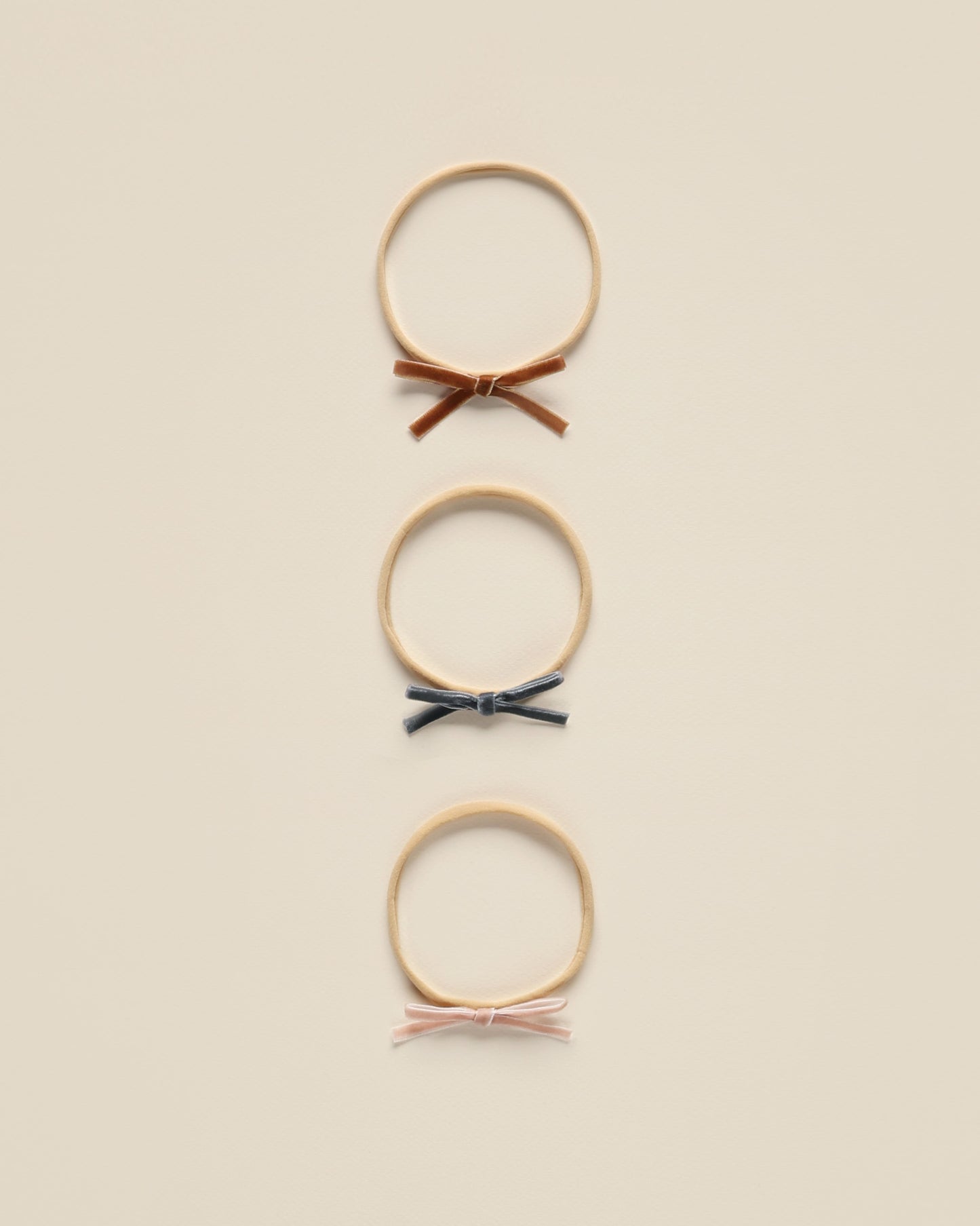 Velvet Bow Headbands || Copper, Midnight, Antique