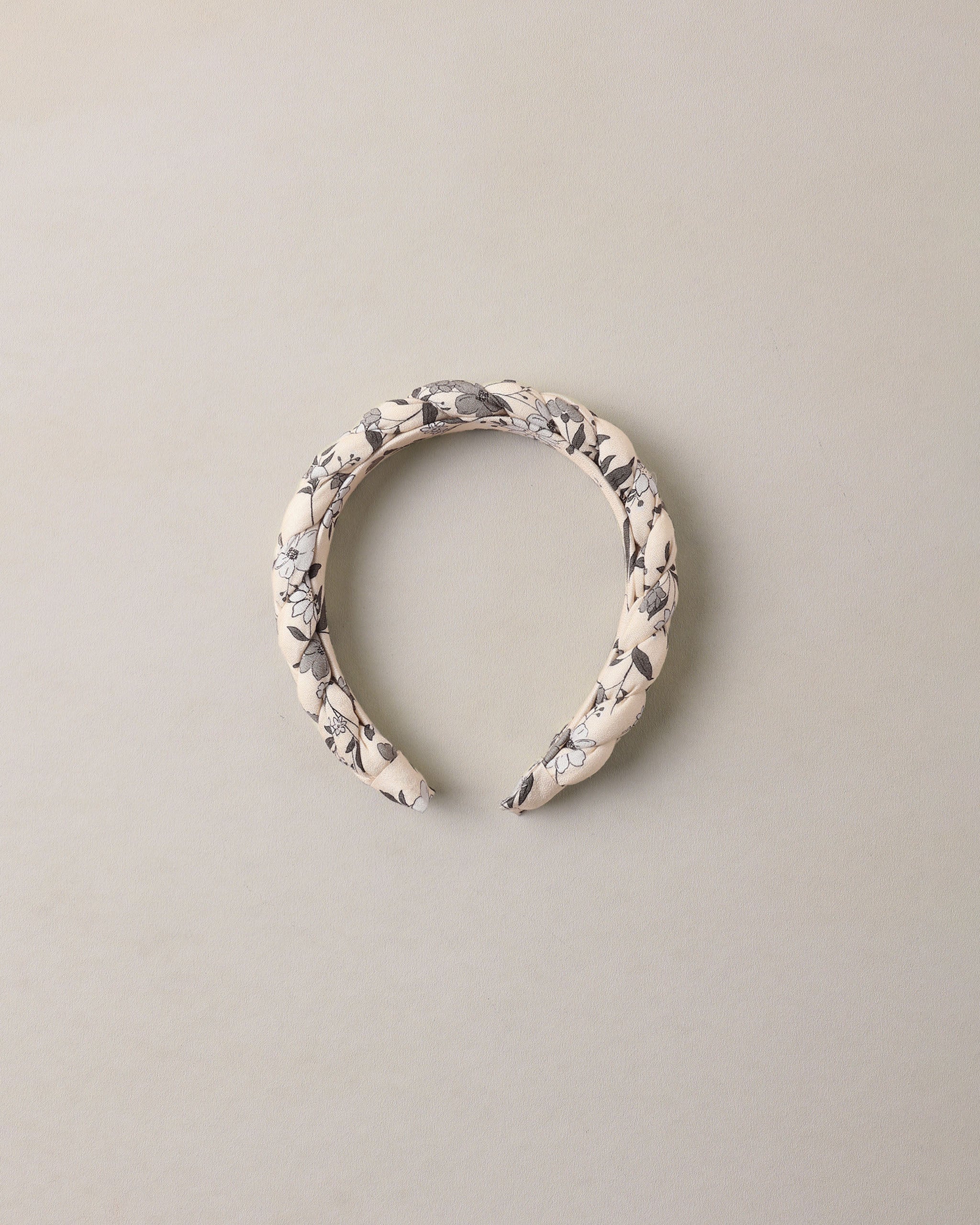 Braided Headband Blue Garden