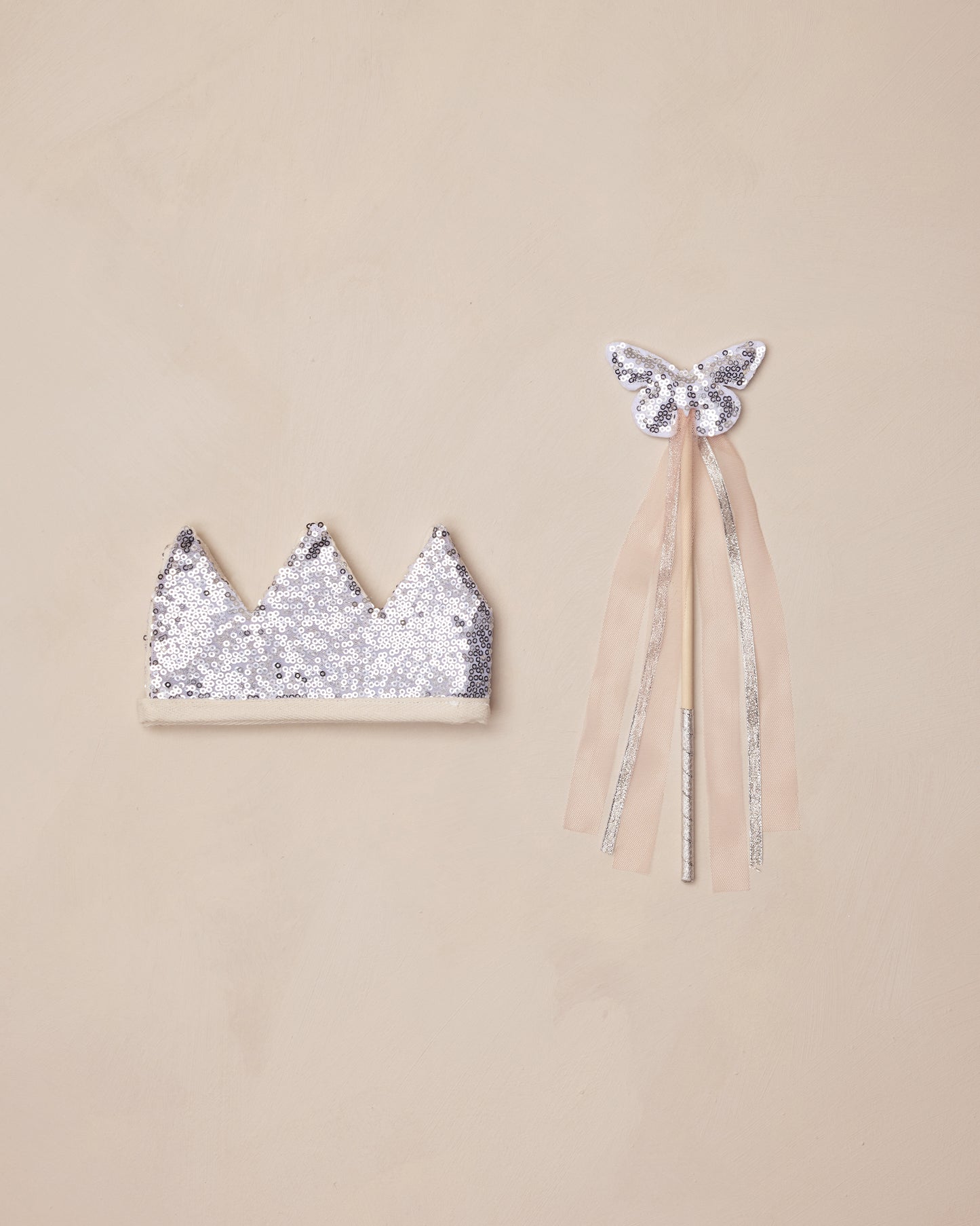 Crown & Wand | Silver Sequin - Rylee + Cru | Kids Clothes | Trendy Baby Clothes | Modern Infant Outfits |