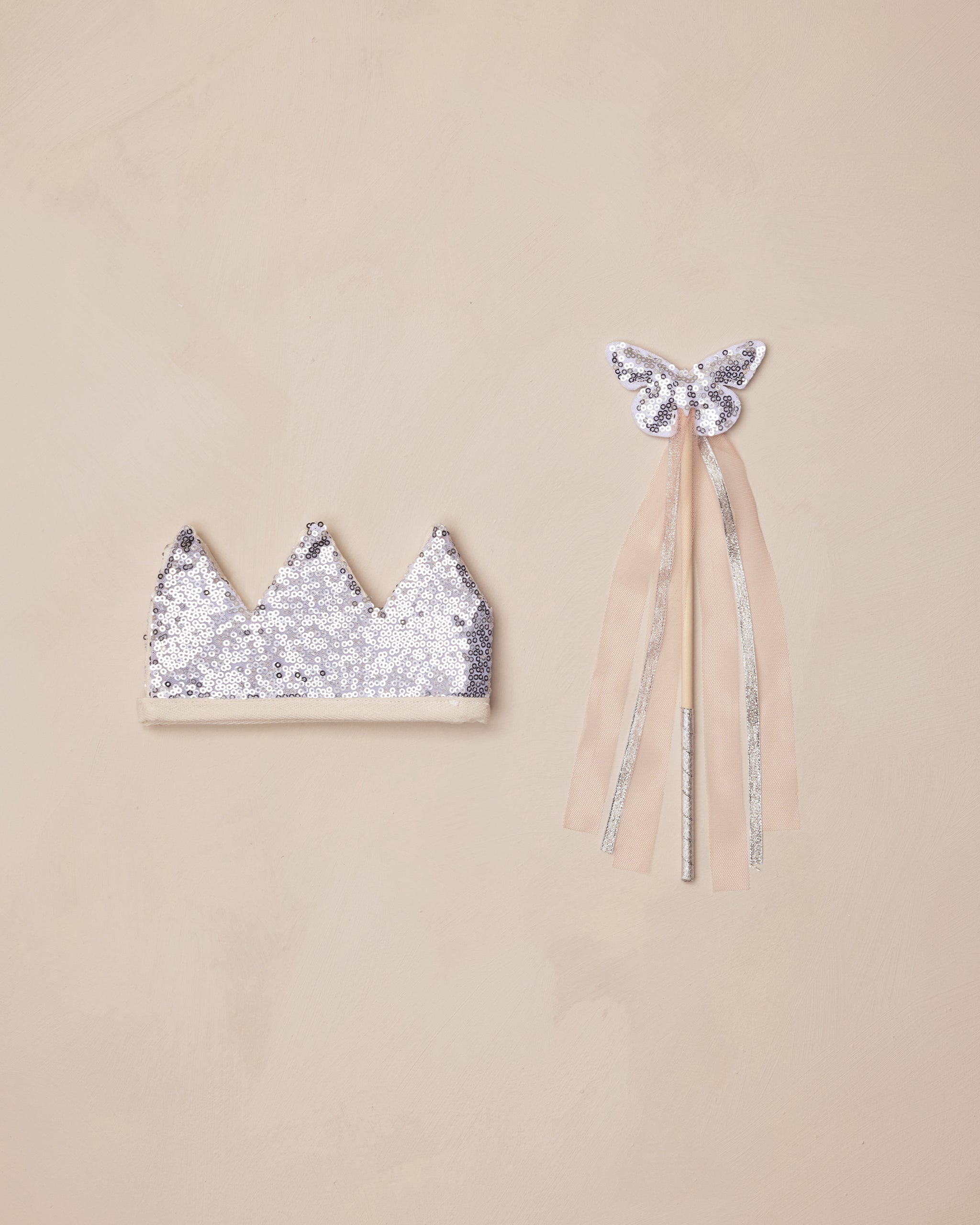 Crown & Wand | Silver Sequin - Rylee + Cru | Kids Clothes | Trendy Baby Clothes | Modern Infant Outfits |