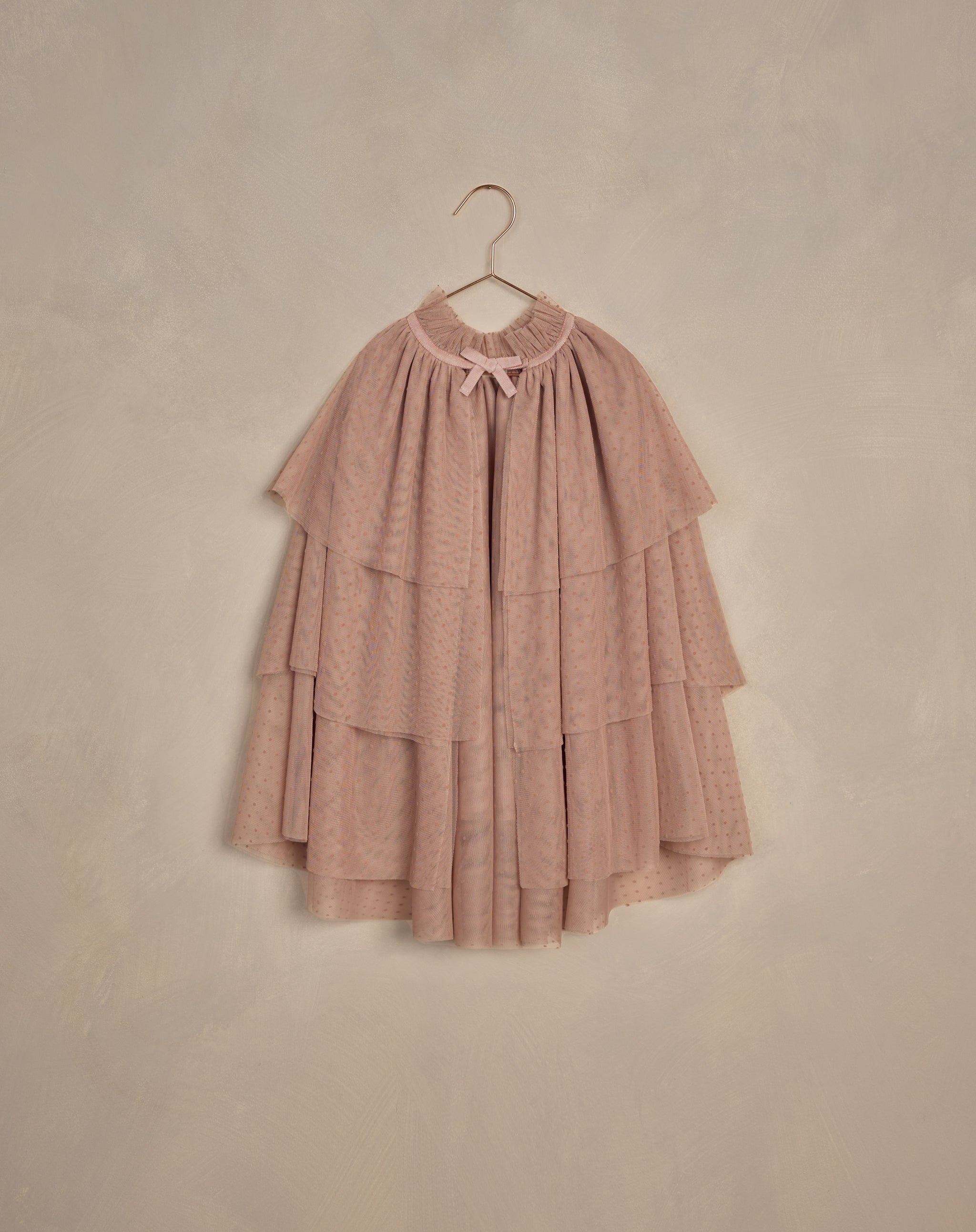 Tulle Cape || Dusty Rose