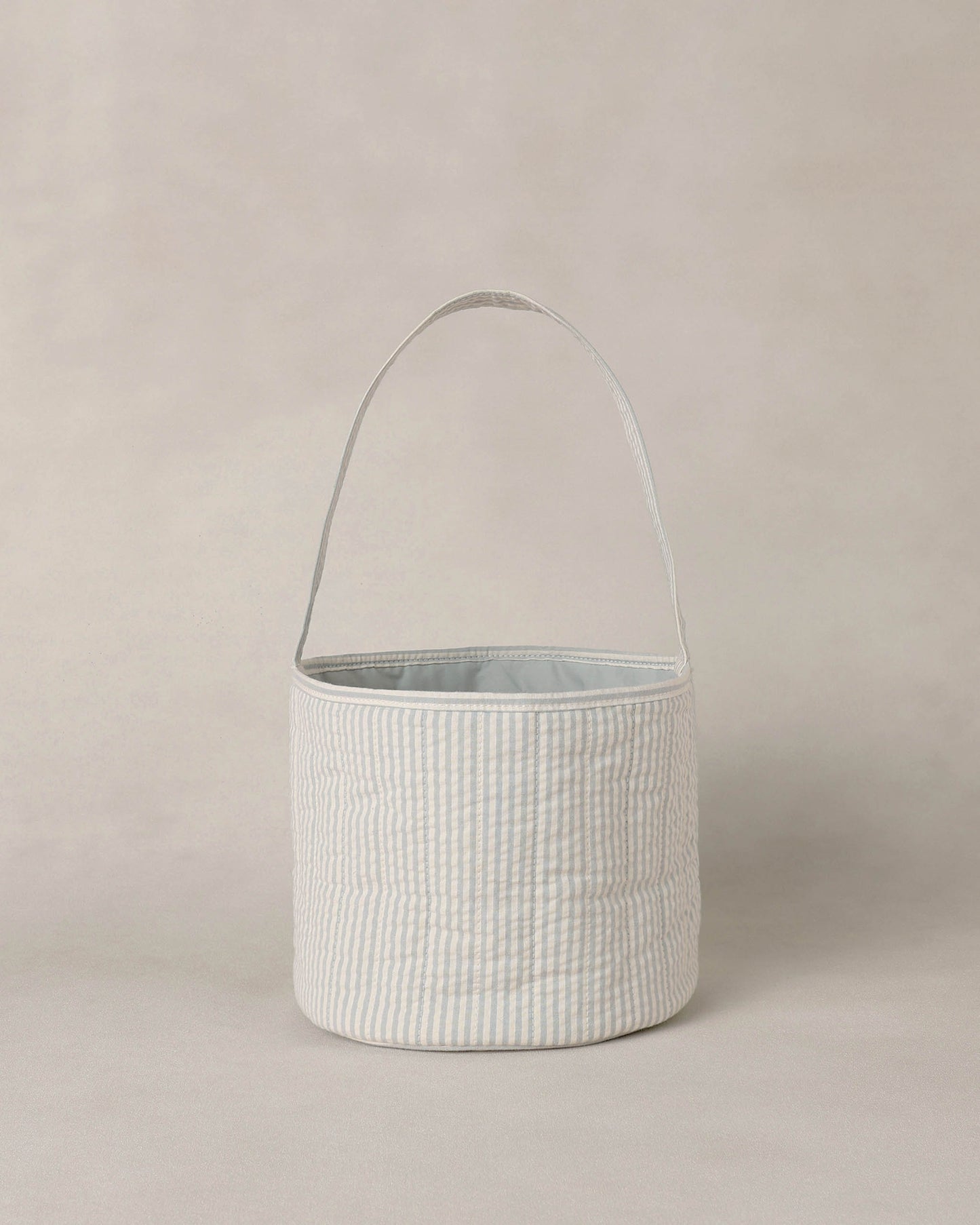 Easter Basket Sky Stripe Seersucker - Rylee + Cru | Kids Clothes | Trendy Baby Clothes | Modern Infant Outfits |