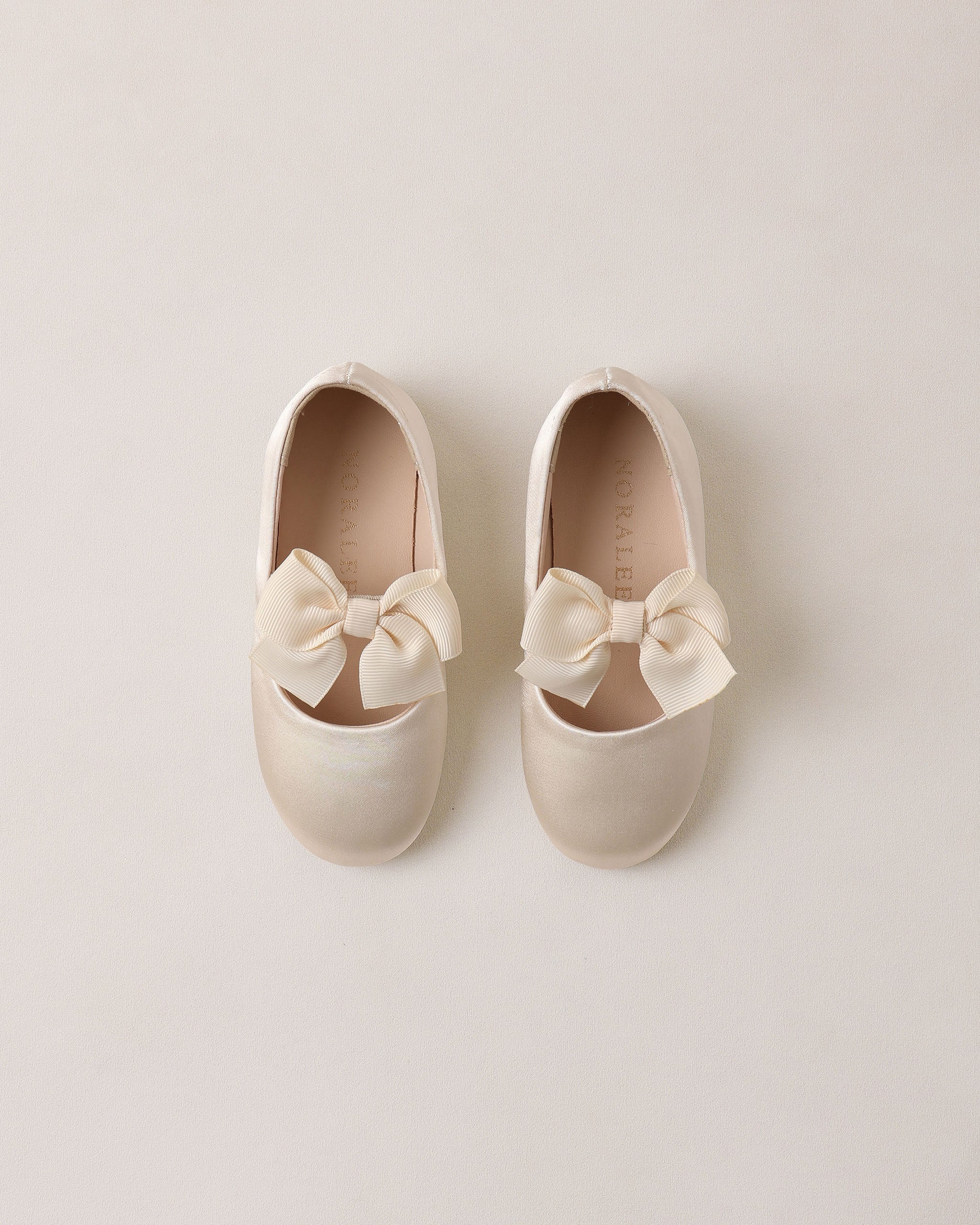 Bow Ballet Flats Pearl - Rylee + Cru | Kids Clothes | Trendy Baby Clothes | Modern Infant Outfits |