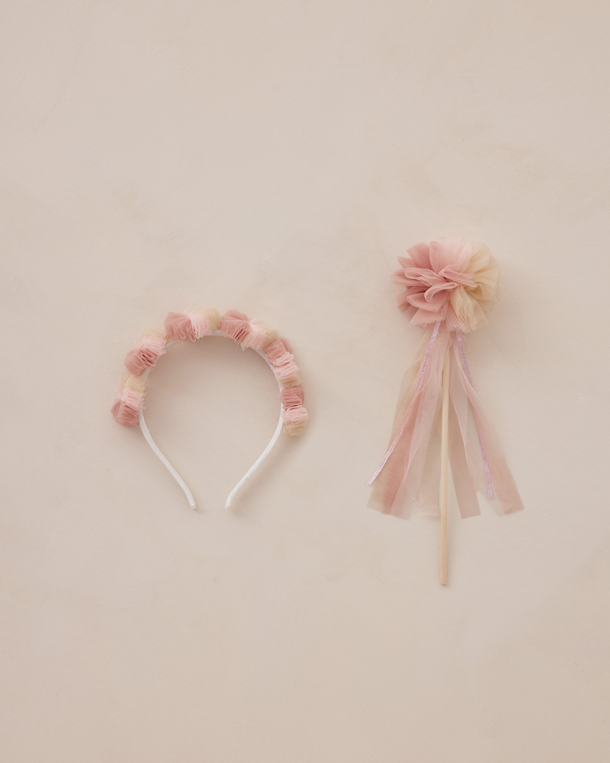 Pom Pom Crown + Wand | Pink Ombre - Rylee + Cru | Kids Clothes | Trendy Baby Clothes | Modern Infant Outfits |