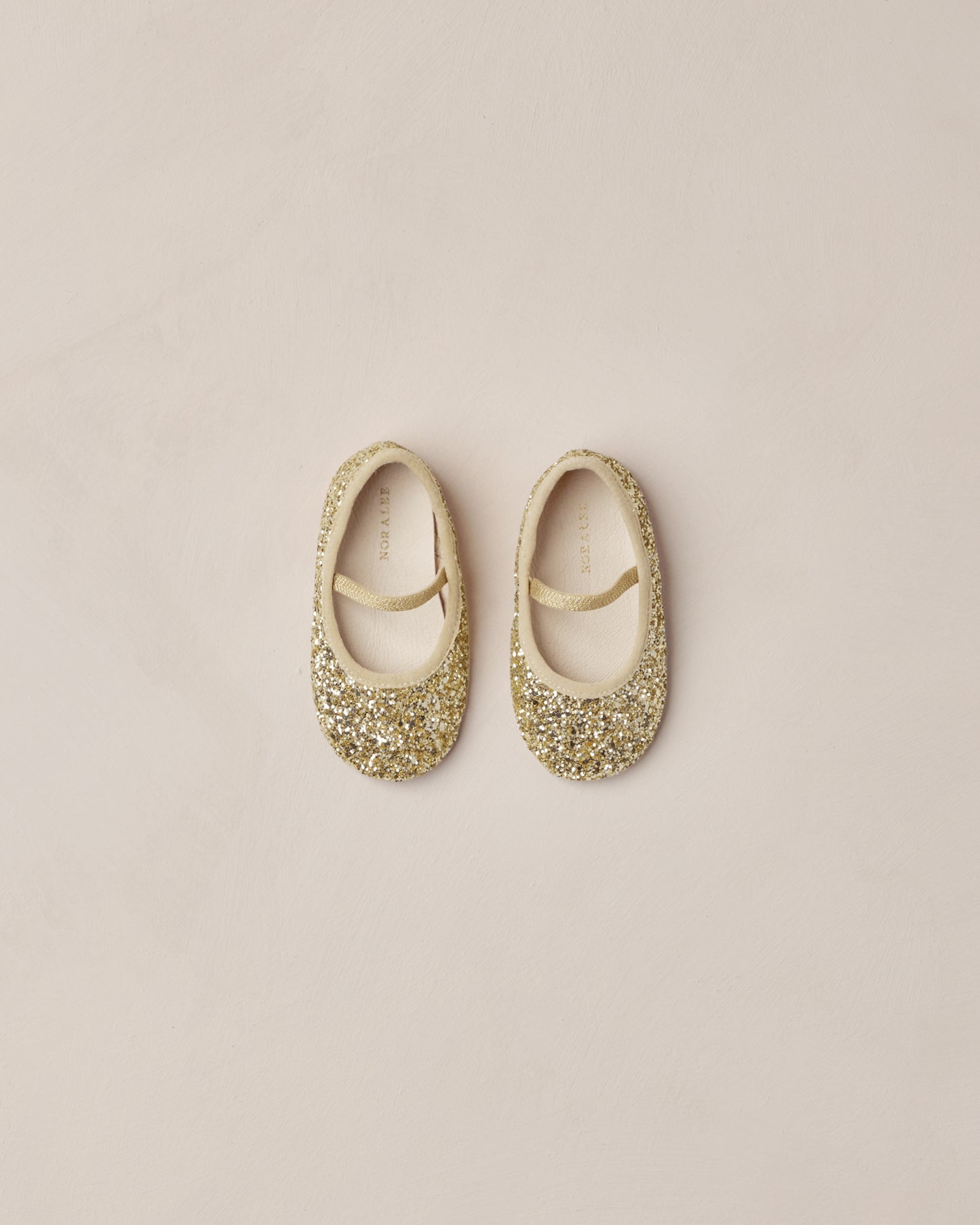 Baby Ballet Flats | Gold Sparkle - Rylee + Cru | Kids Clothes | Trendy Baby Clothes | Modern Infant Outfits |