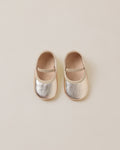 Baby Ballet Flats Gold Sparkle - Rylee + Cru | Kids Clothes | Trendy Baby Clothes | Modern Infant Outfits |