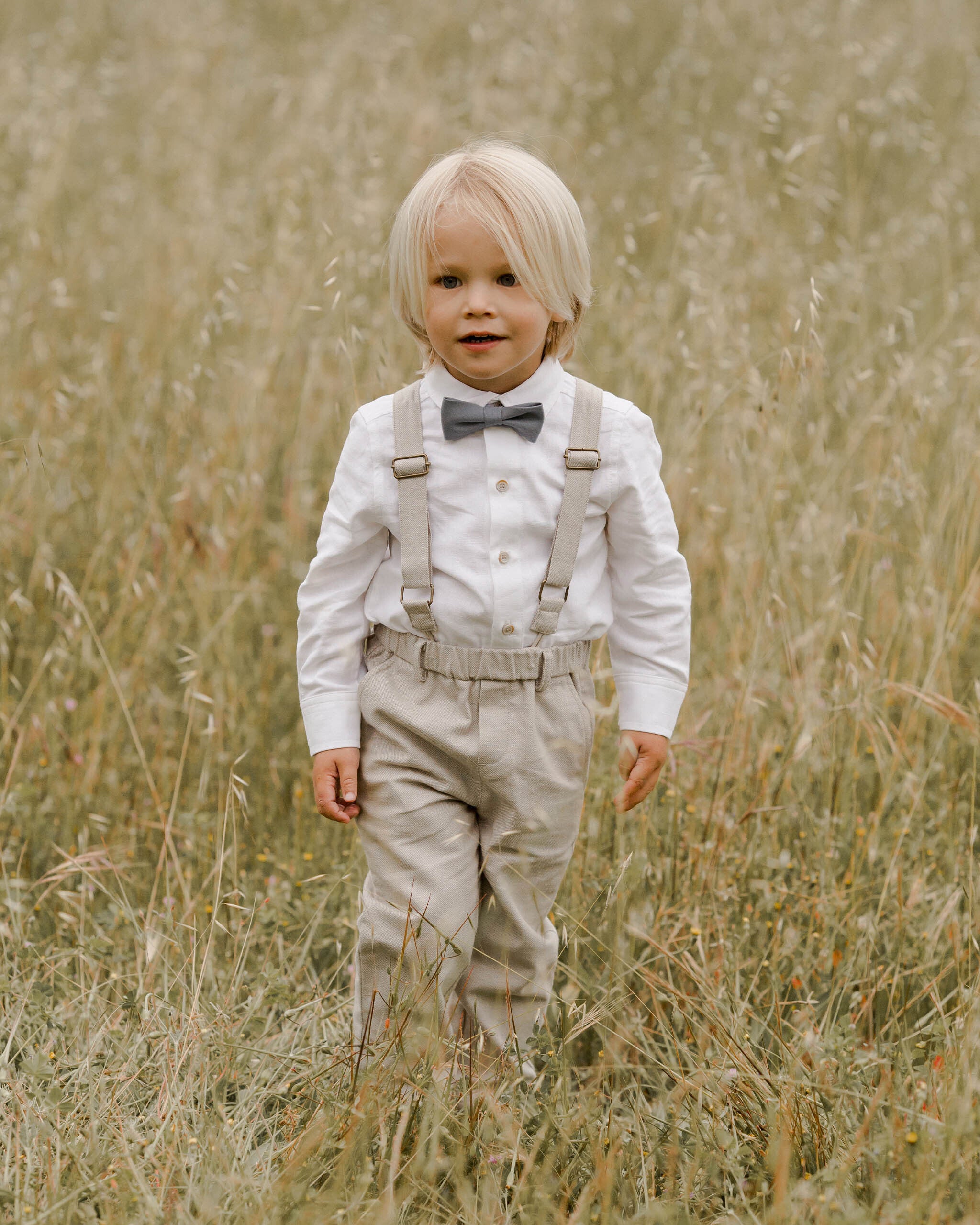 Bow Tie || Chambray - Rylee + Cru | Kids Clothes | Trendy Baby Clothes | Modern Infant Outfits |