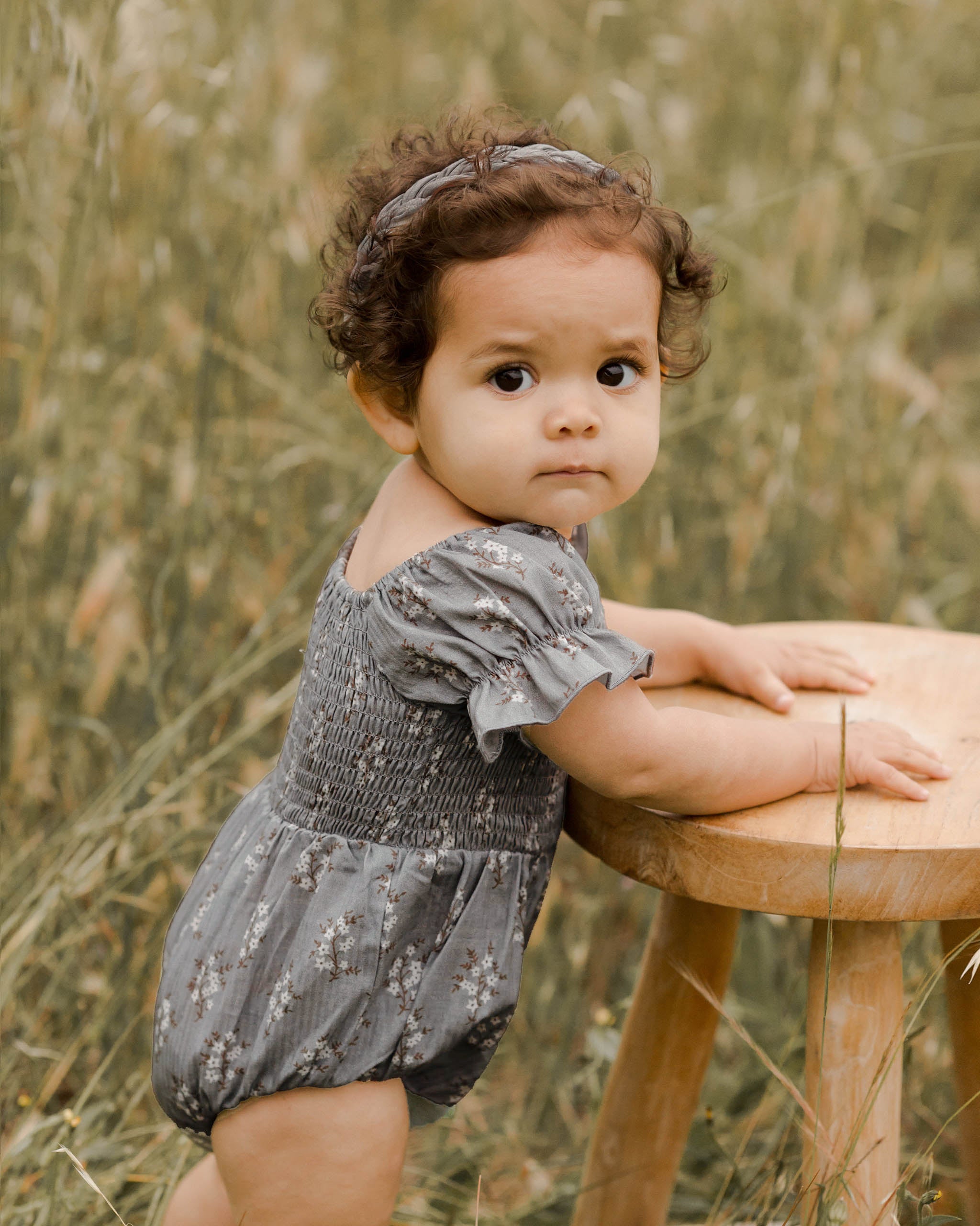 Cosette Romper || Provence - Rylee + Cru | Kids Clothes | Trendy Baby Clothes | Modern Infant Outfits |