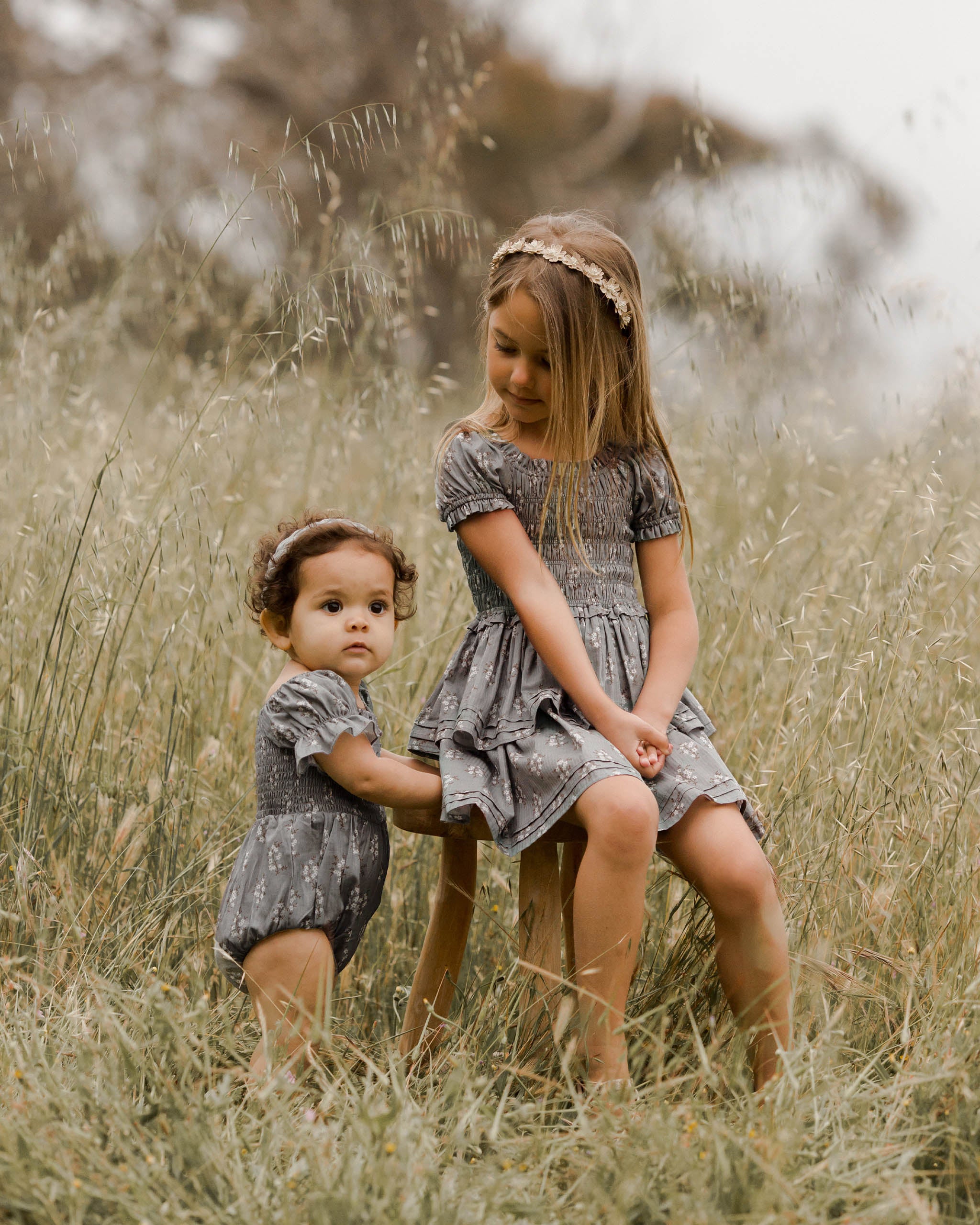 Cosette Dress || Provence - Rylee + Cru | Kids Clothes | Trendy Baby Clothes | Modern Infant Outfits |