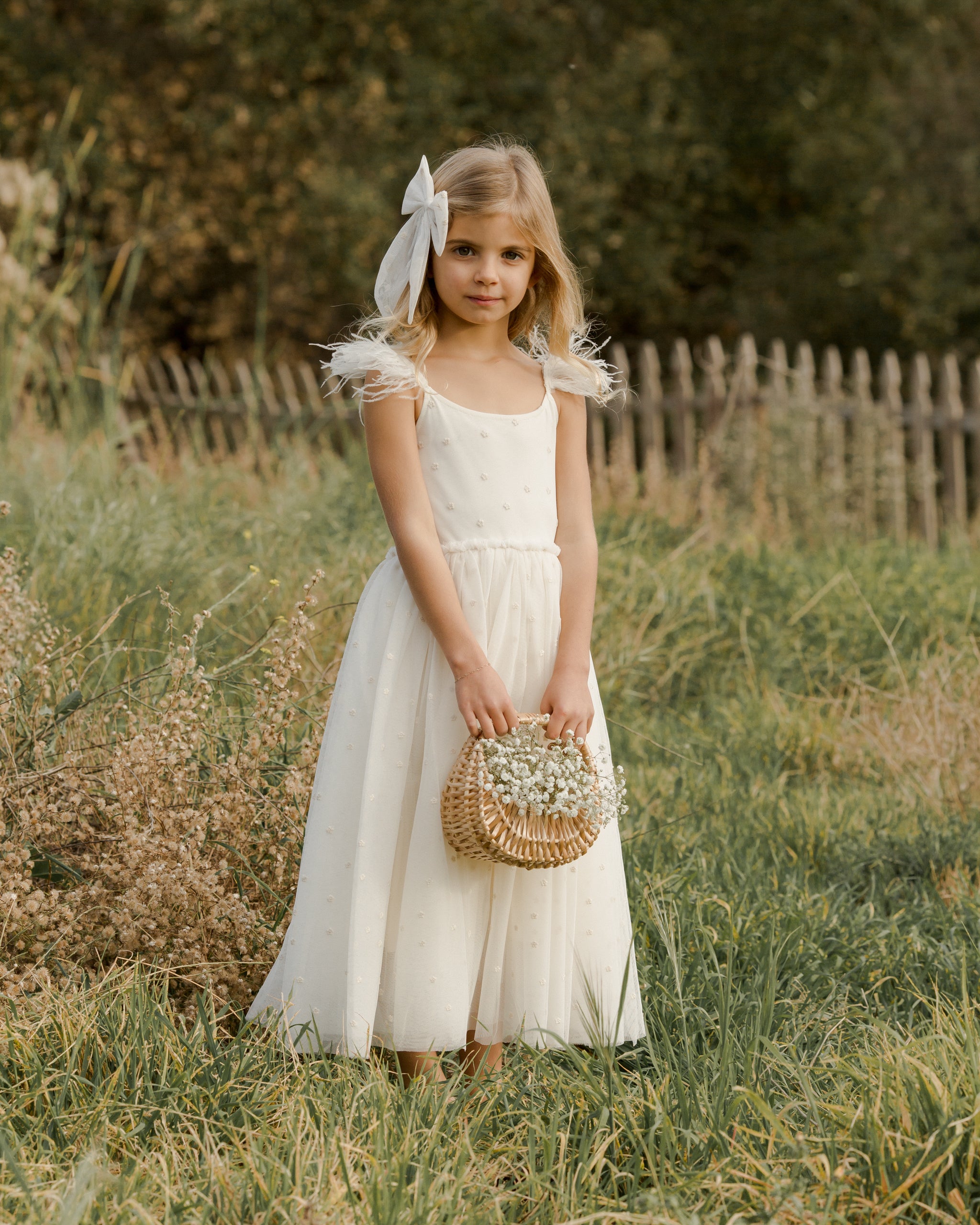 Infant ivory flower shop girl dresses