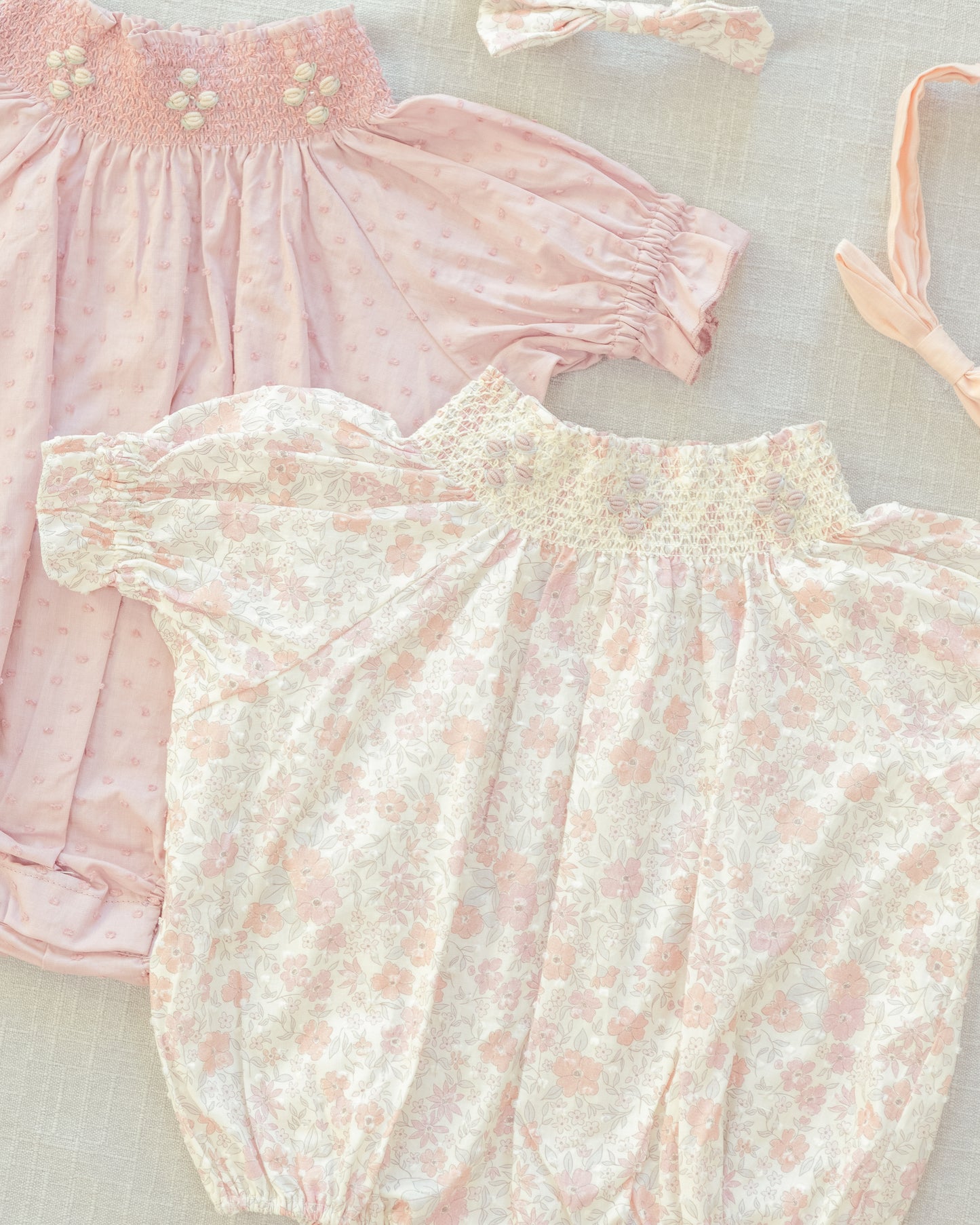 Maddie Romper Pastel Garden - Rylee + Cru | Kids Clothes | Trendy Baby Clothes | Modern Infant Outfits |