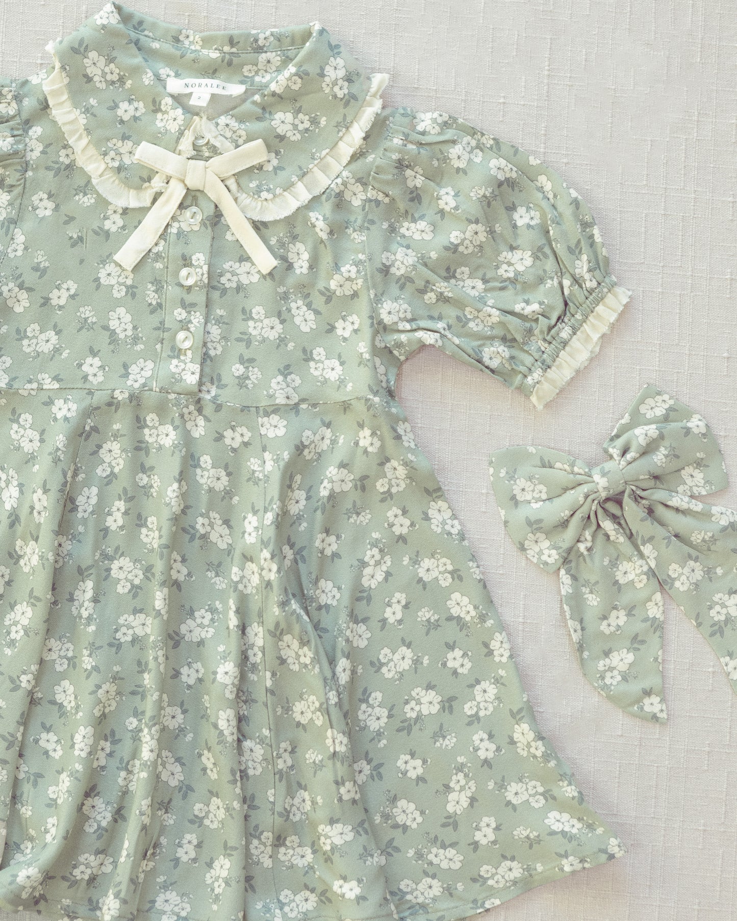 Everly Bow Blossom - Rylee + Cru | Kids Clothes | Trendy Baby Clothes | Modern Infant Outfits |