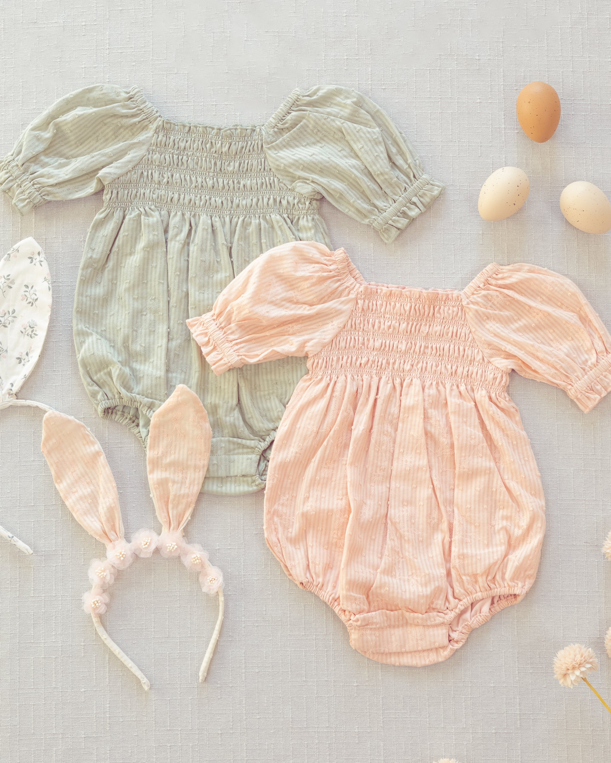Hazel Romper Eucalyptus – Noralee