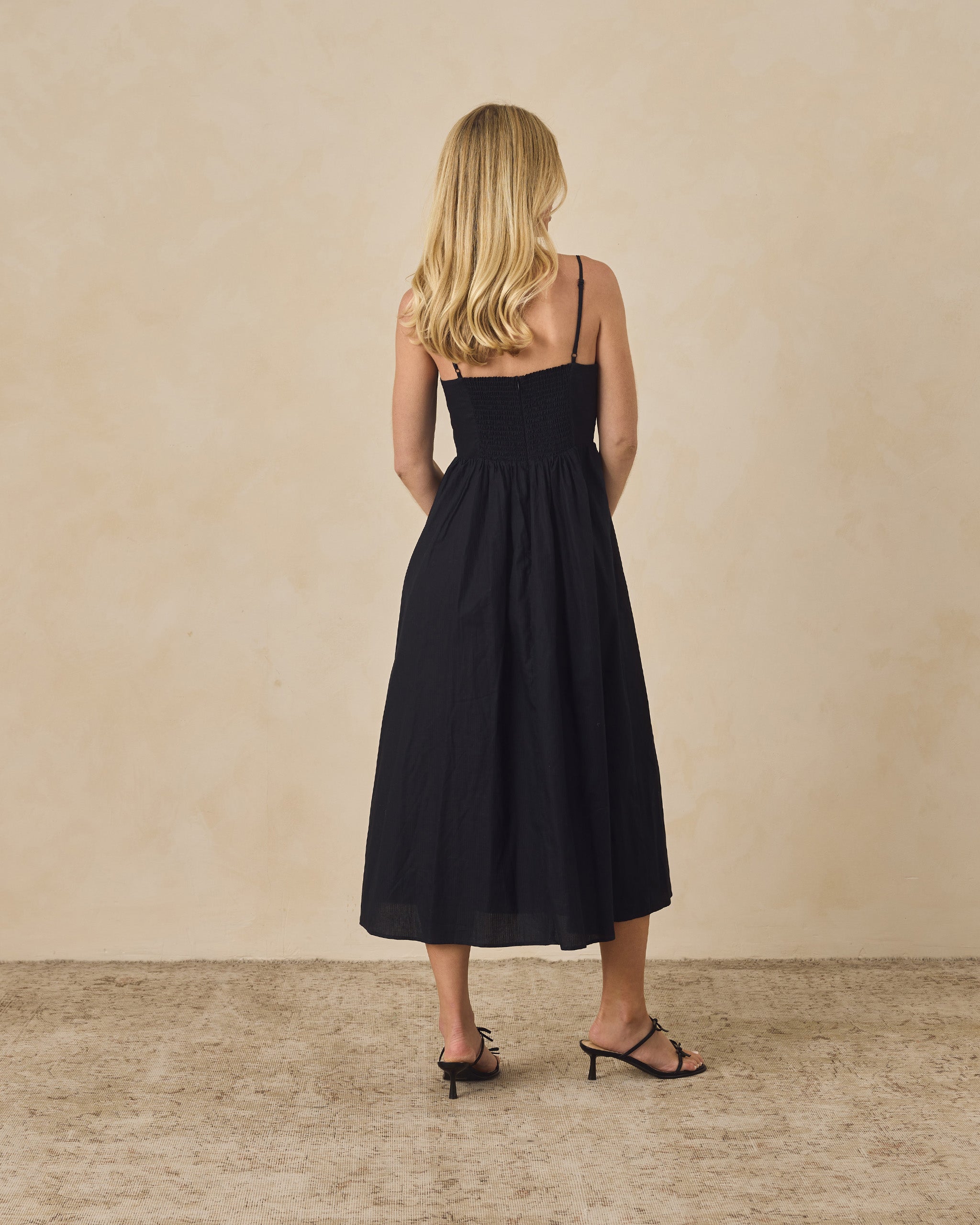 Beatrice Dress | Black - Rylee + Cru | Kids Clothes | Trendy Baby Clothes | Modern Infant Outfits |