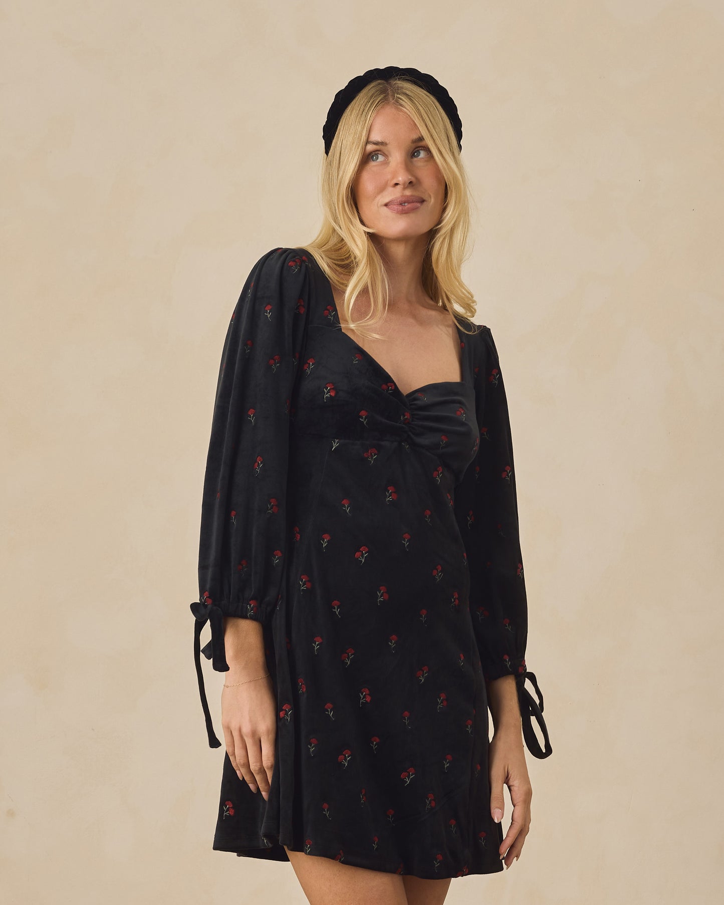 Morgan Dress | Velvet Floral - Rylee + Cru | Kids Clothes | Trendy Baby Clothes | Modern Infant Outfits |