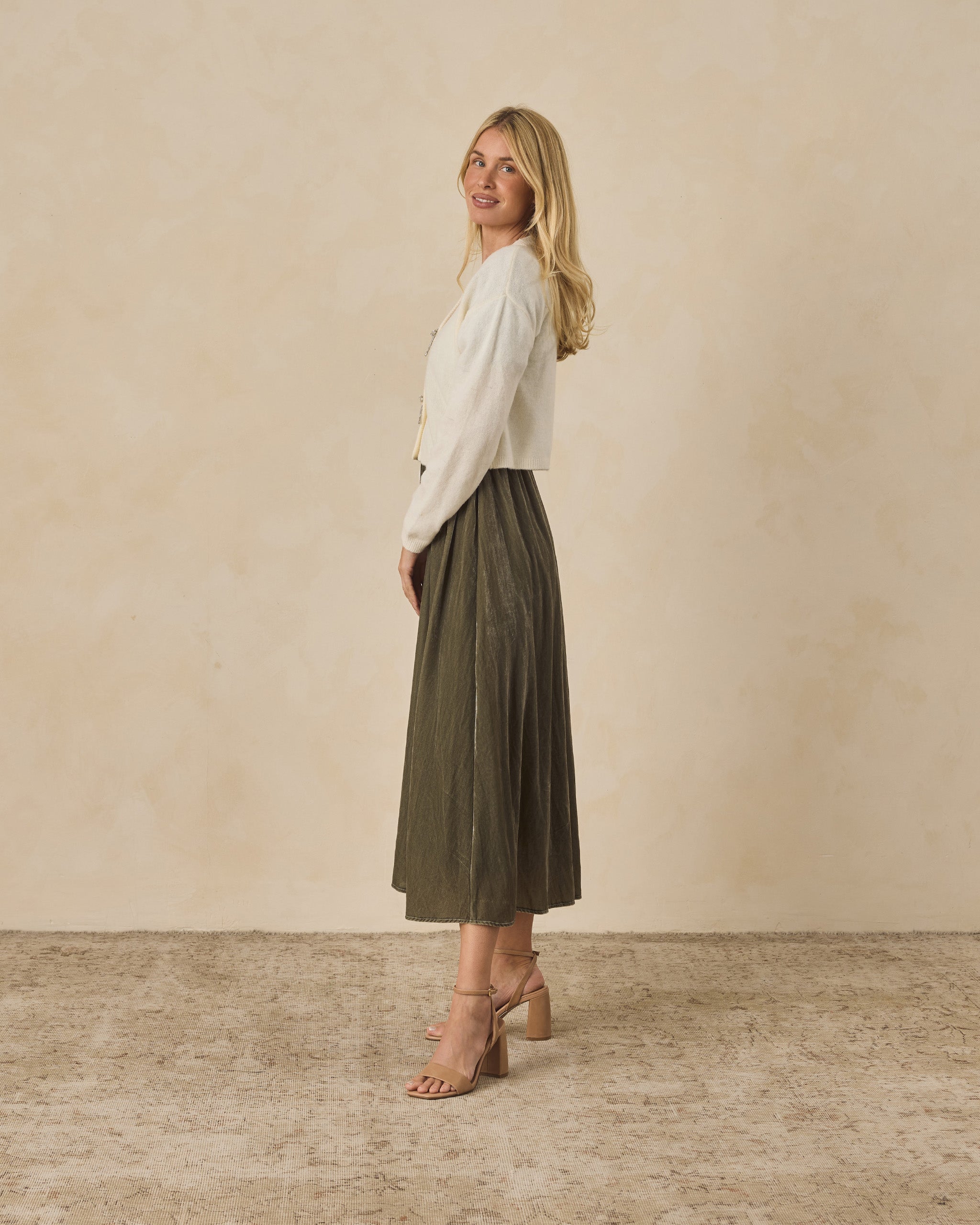 Bow Cardigan | Ivory - Rylee + Cru | Kids Clothes | Trendy Baby Clothes | Modern Infant Outfits |