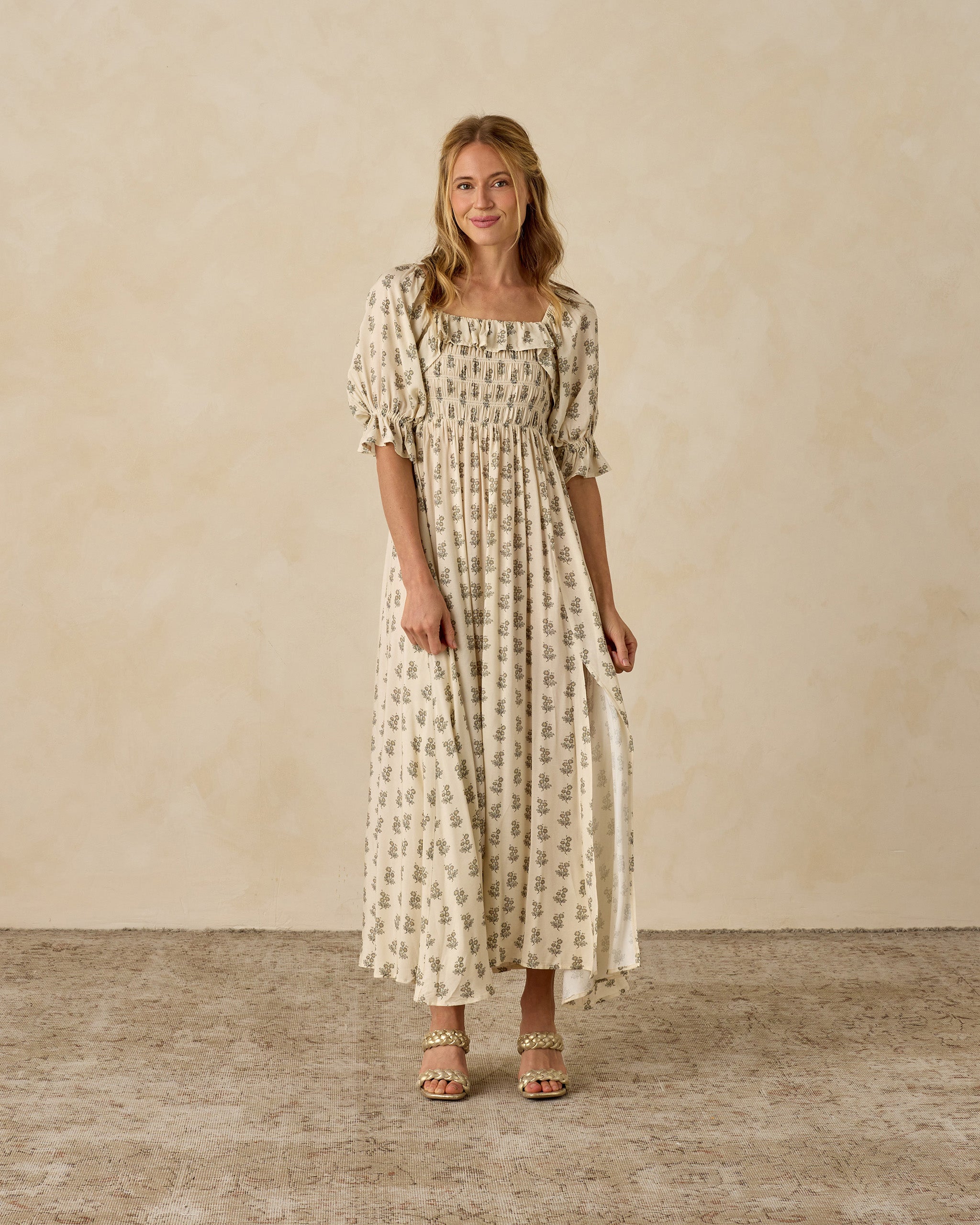 Women's Birdie Dress French Bouquet – Noralee