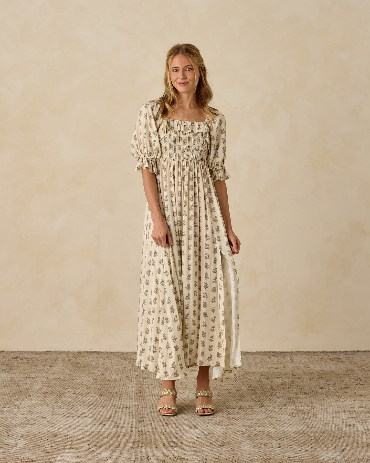 Birdie Dress || French Bouquet - Rylee + Cru | Kids Clothes | Trendy Baby Clothes | Modern Infant Outfits |