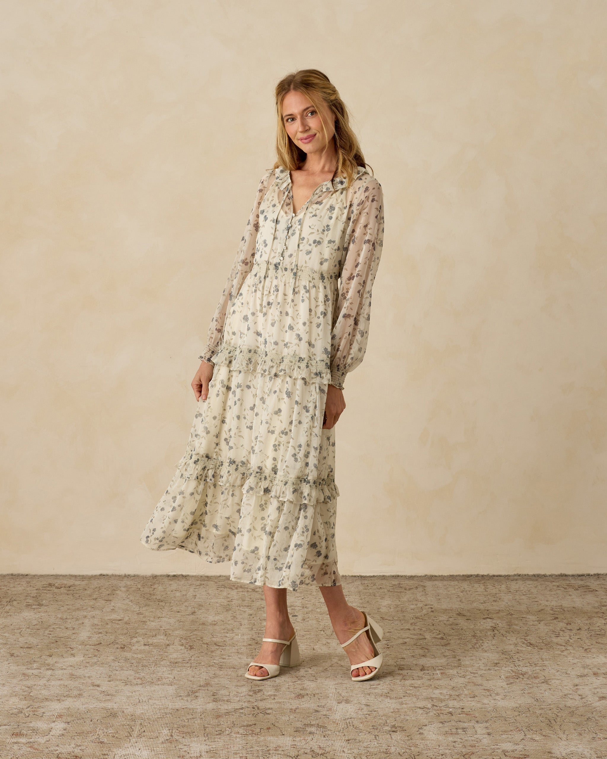 Mirabelle Dress || Winter Vines - Rylee + Cru | Kids Clothes | Trendy Baby Clothes | Modern Infant Outfits |