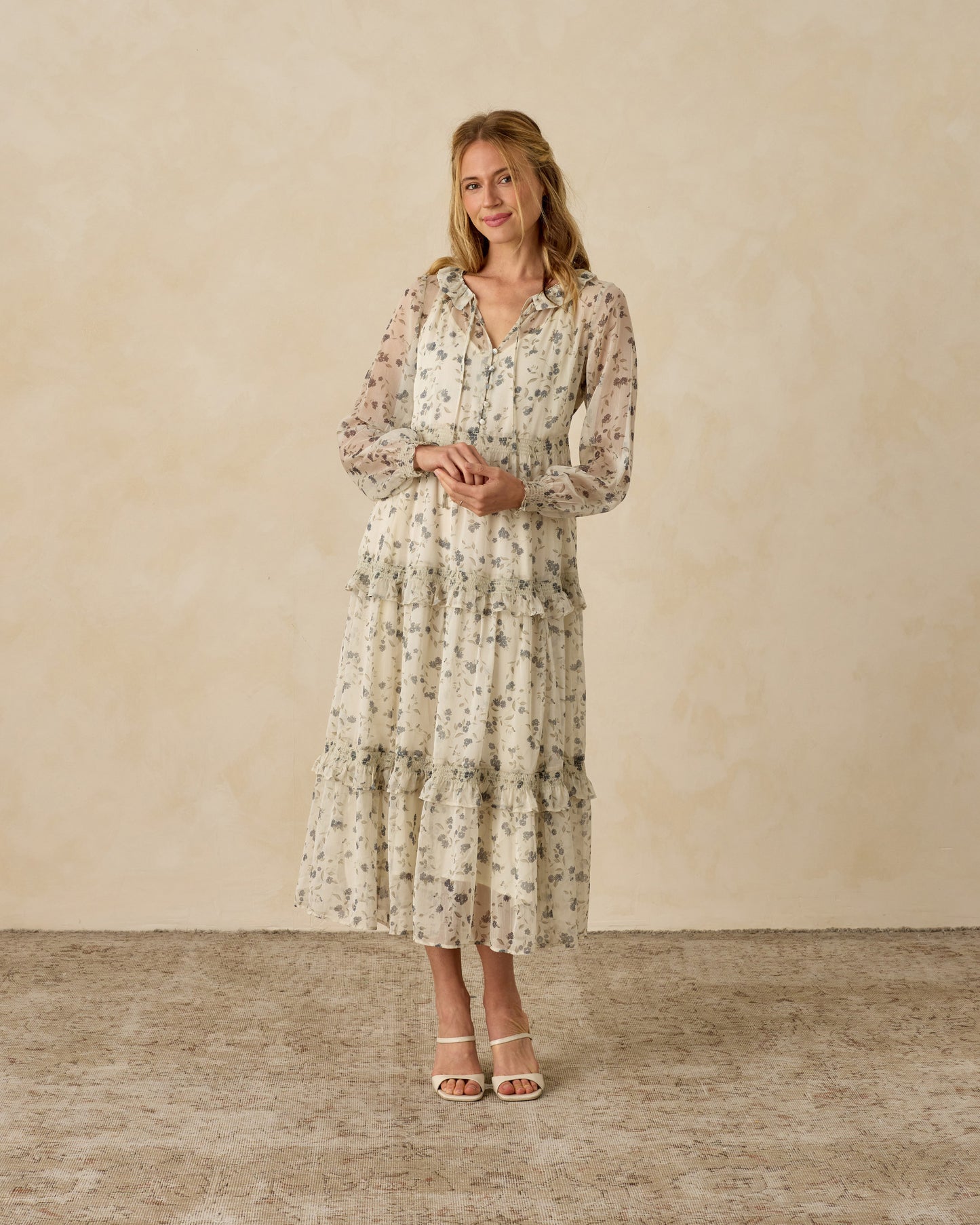 Mirabelle Dress || Winter Vines - Rylee + Cru | Kids Clothes | Trendy Baby Clothes | Modern Infant Outfits |