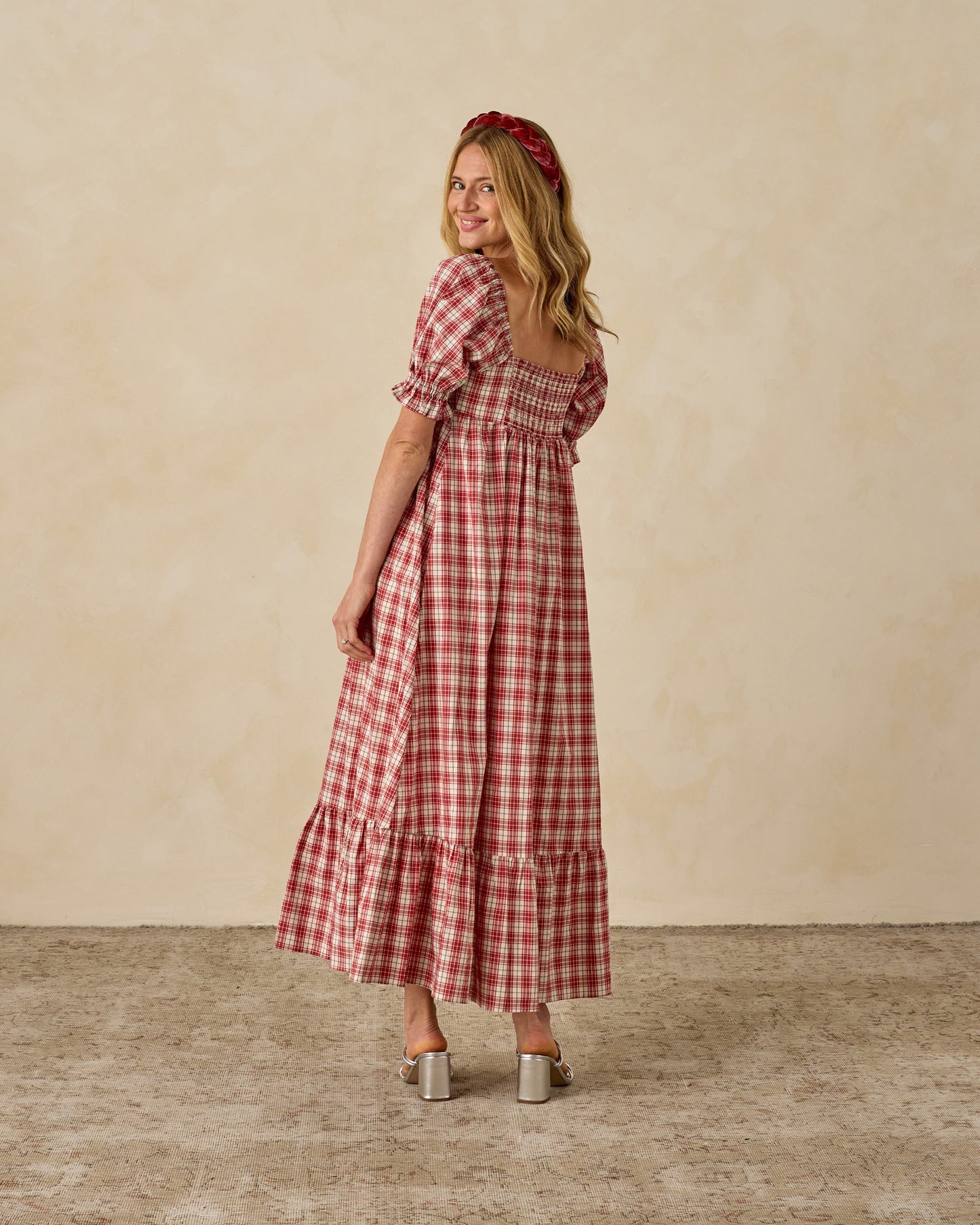 Chloe Dress | Holiday Tartan - Rylee + Cru | Kids Clothes | Trendy Baby Clothes | Modern Infant Outfits |