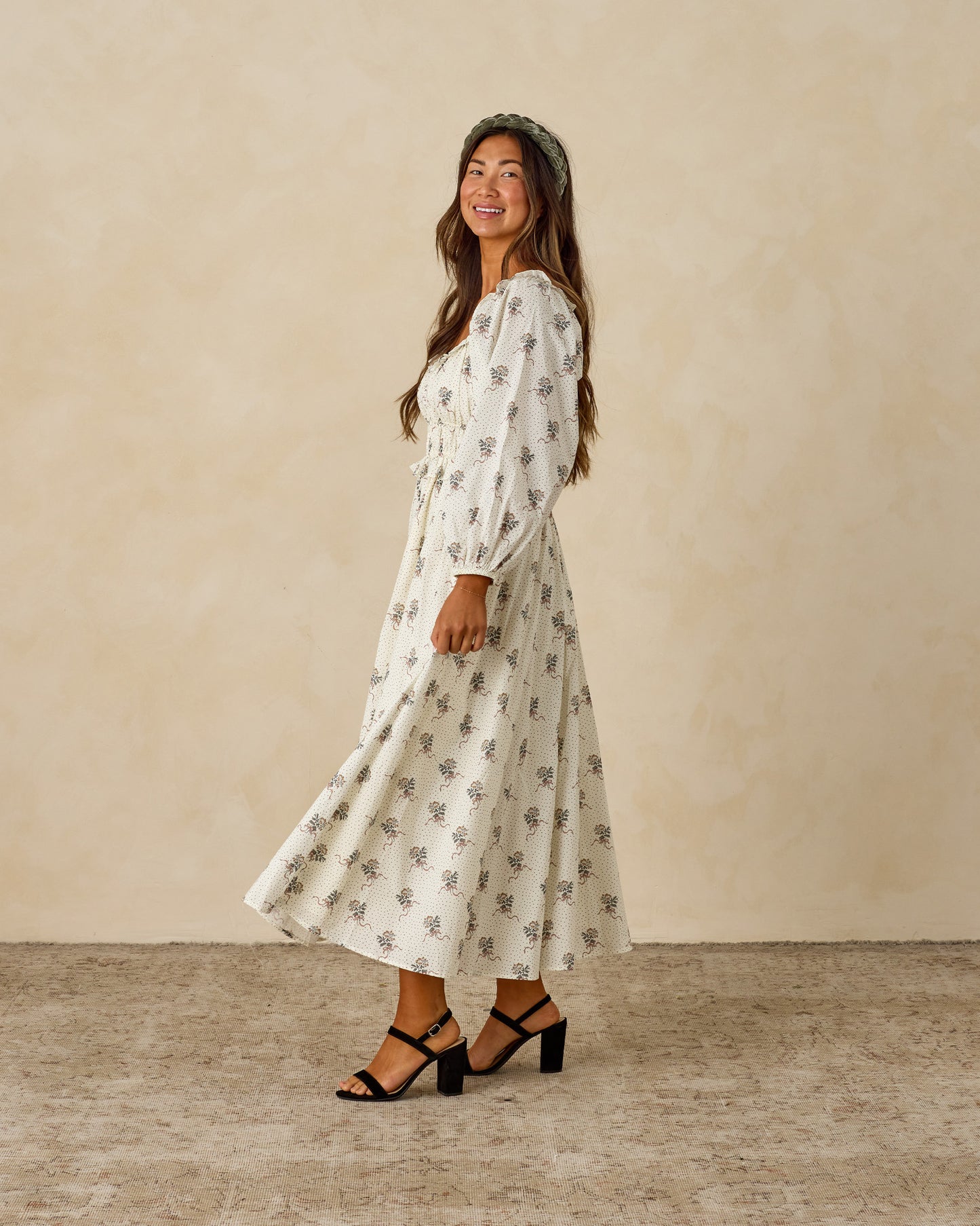 Junie Dress | Vintage Marigold - Rylee + Cru | Kids Clothes | Trendy Baby Clothes | Modern Infant Outfits |