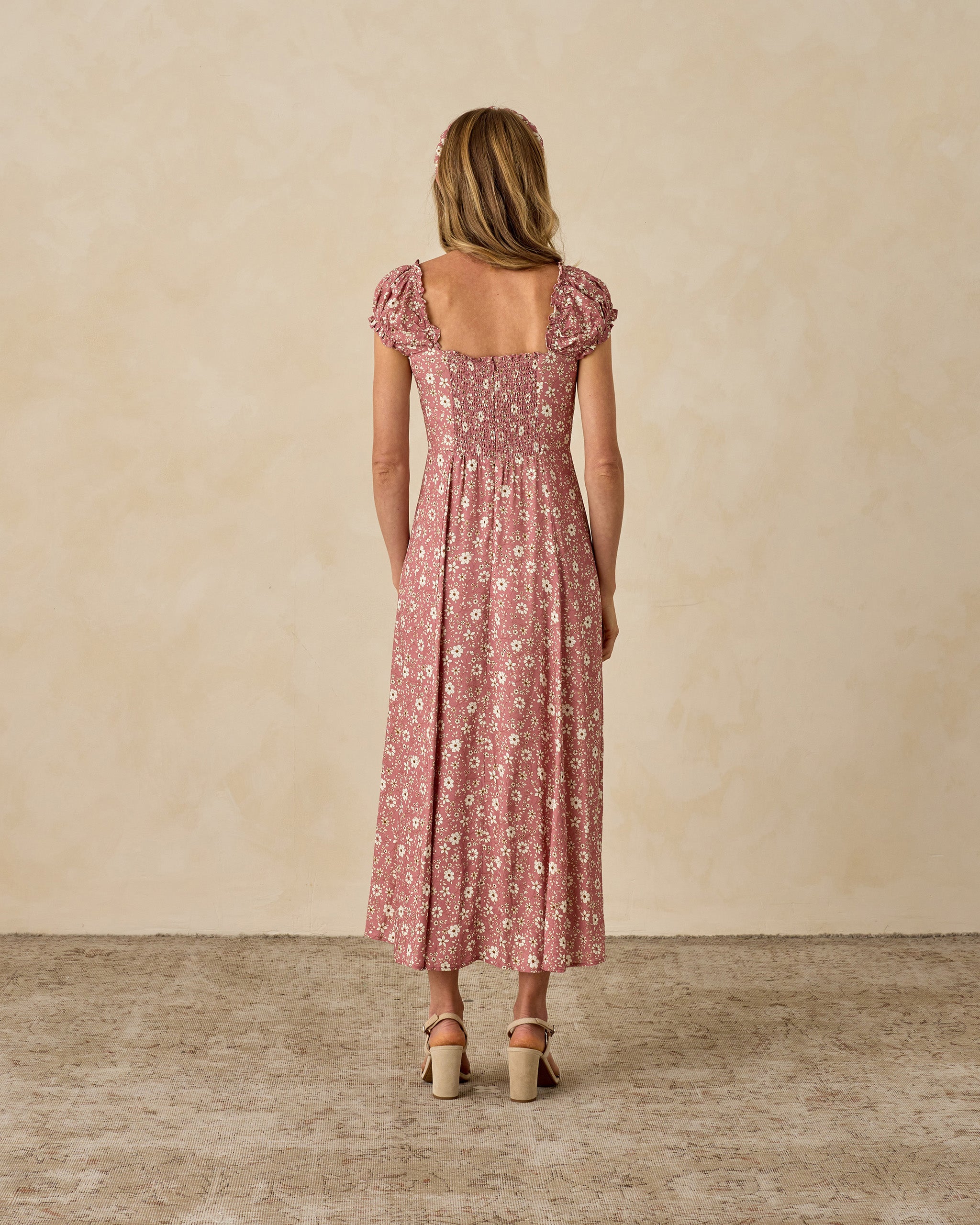 Women's Nancy Dress Rose Bloom – Noralee