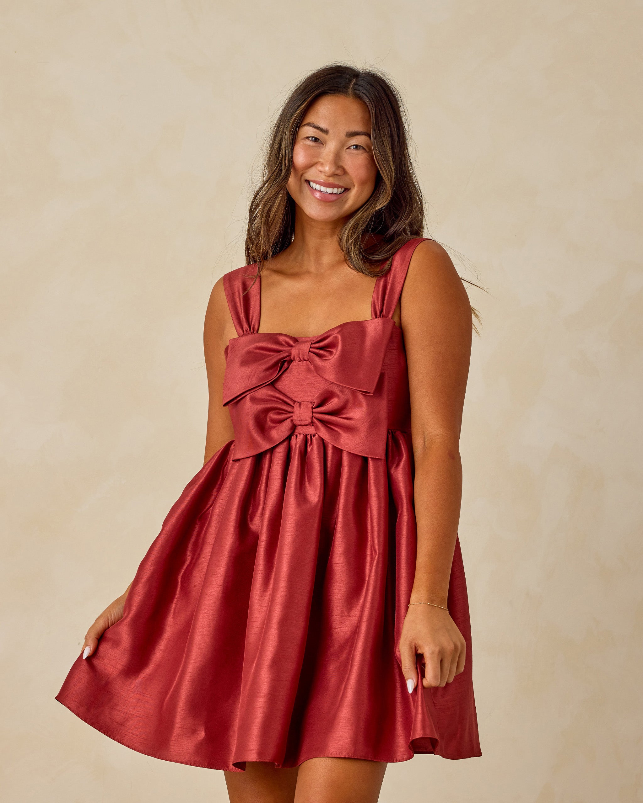 Cindy Dress | Ruby - Rylee + Cru | Kids Clothes | Trendy Baby Clothes | Modern Infant Outfits |