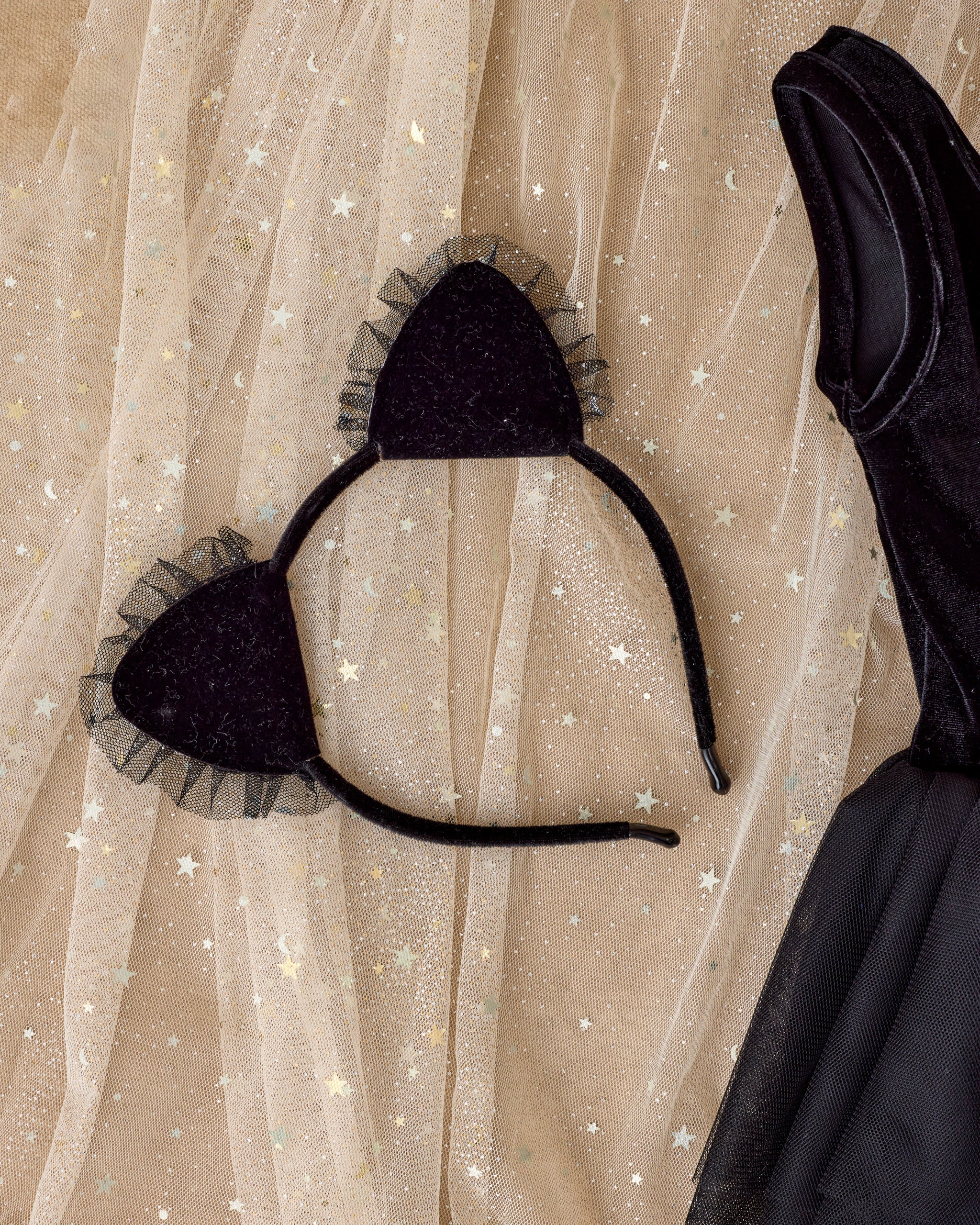 Cat Headband | Black - Rylee + Cru | Kids Clothes | Trendy Baby Clothes | Modern Infant Outfits |