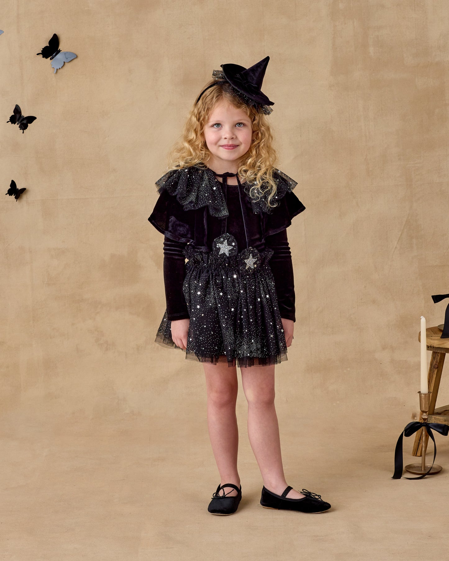 Lottie Tutu Set | Night Sky - Rylee + Cru | Kids Clothes | Trendy Baby Clothes | Modern Infant Outfits |