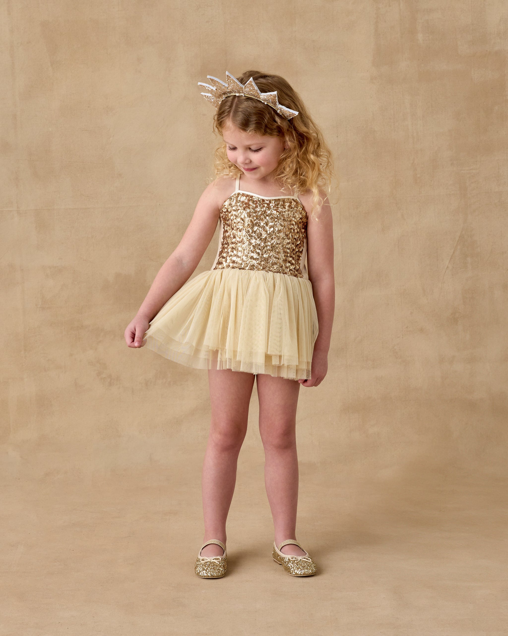 Clementine Tutu | Champagne - Rylee + Cru | Kids Clothes | Trendy Baby Clothes | Modern Infant Outfits |