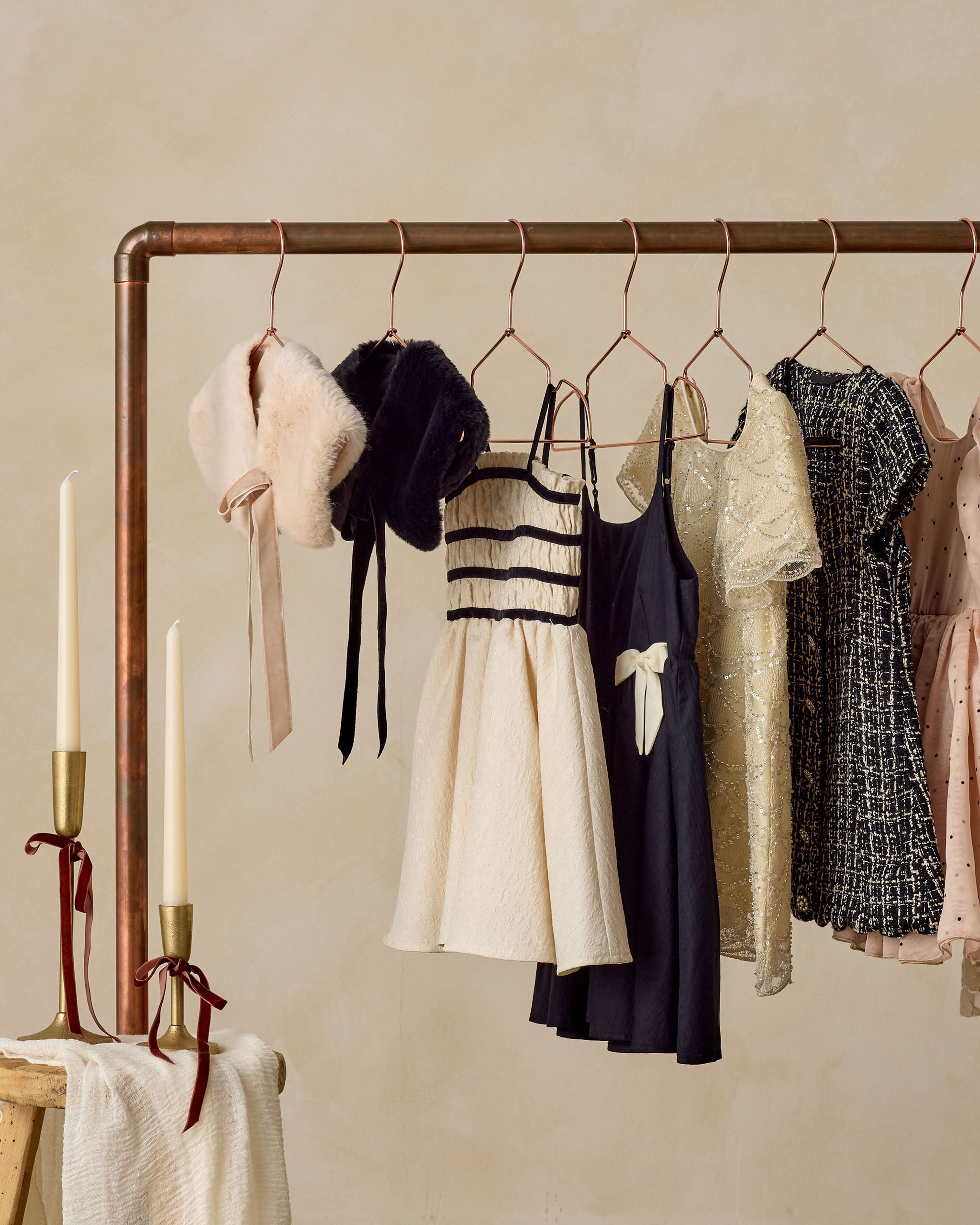 Eloise Collar | Black - Rylee + Cru | Kids Clothes | Trendy Baby Clothes | Modern Infant Outfits |