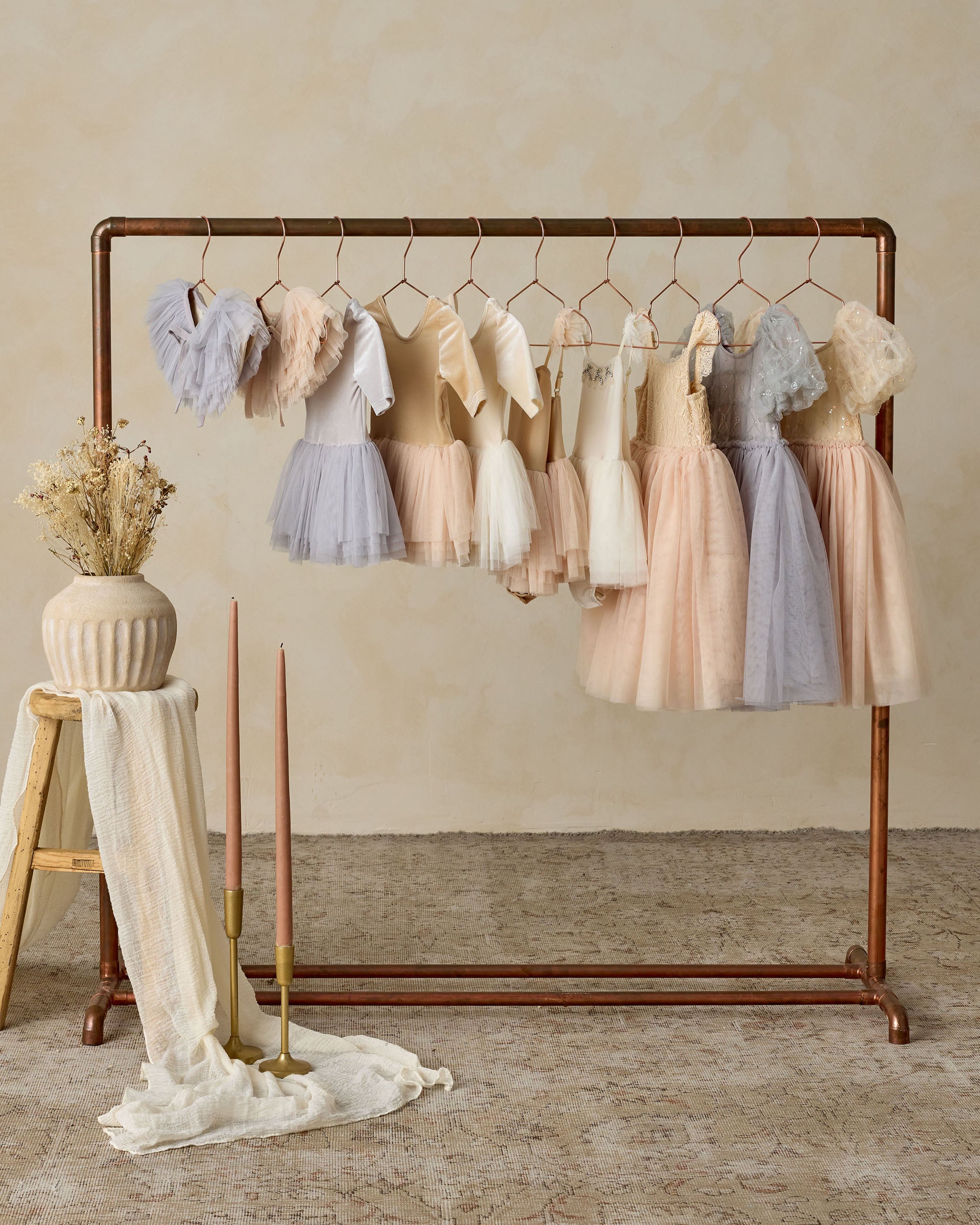 Dorothy Dress | Cloud - Rylee + Cru | Kids Clothes | Trendy Baby Clothes | Modern Infant Outfits |