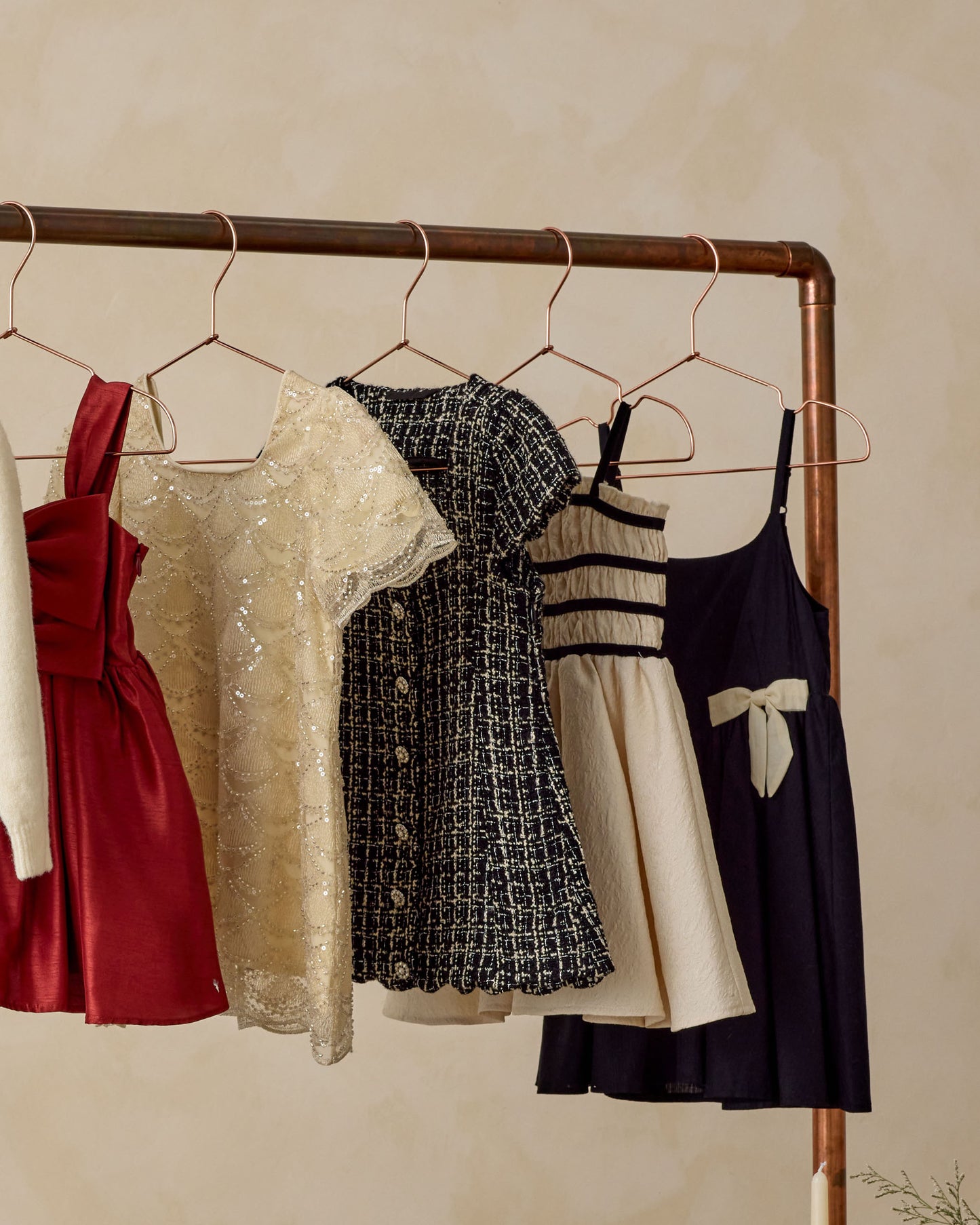 Betsy Dress | Black - Rylee + Cru | Kids Clothes | Trendy Baby Clothes | Modern Infant Outfits |