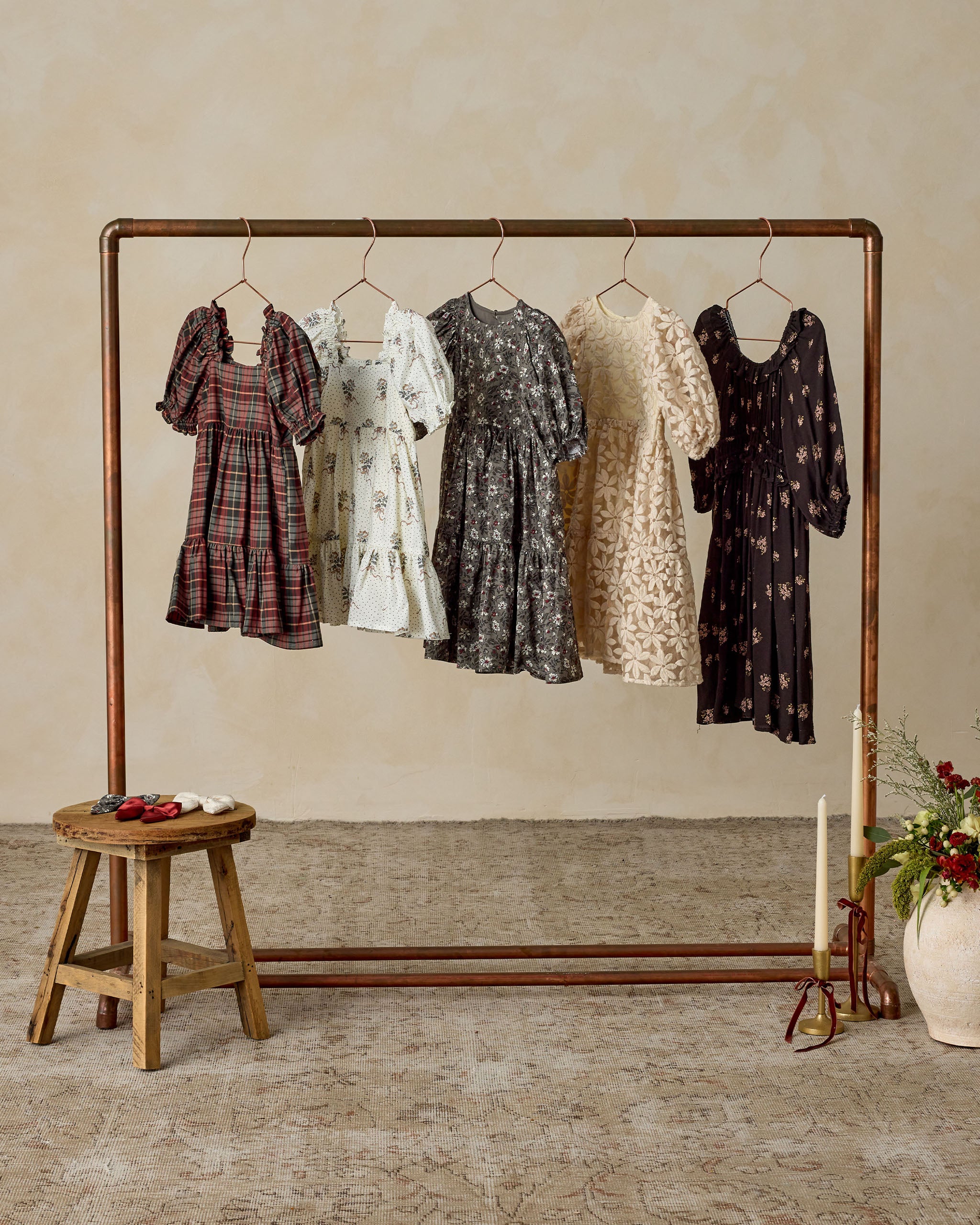 Norah Bow | Ivory - Rylee + Cru | Kids Clothes | Trendy Baby Clothes | Modern Infant Outfits |