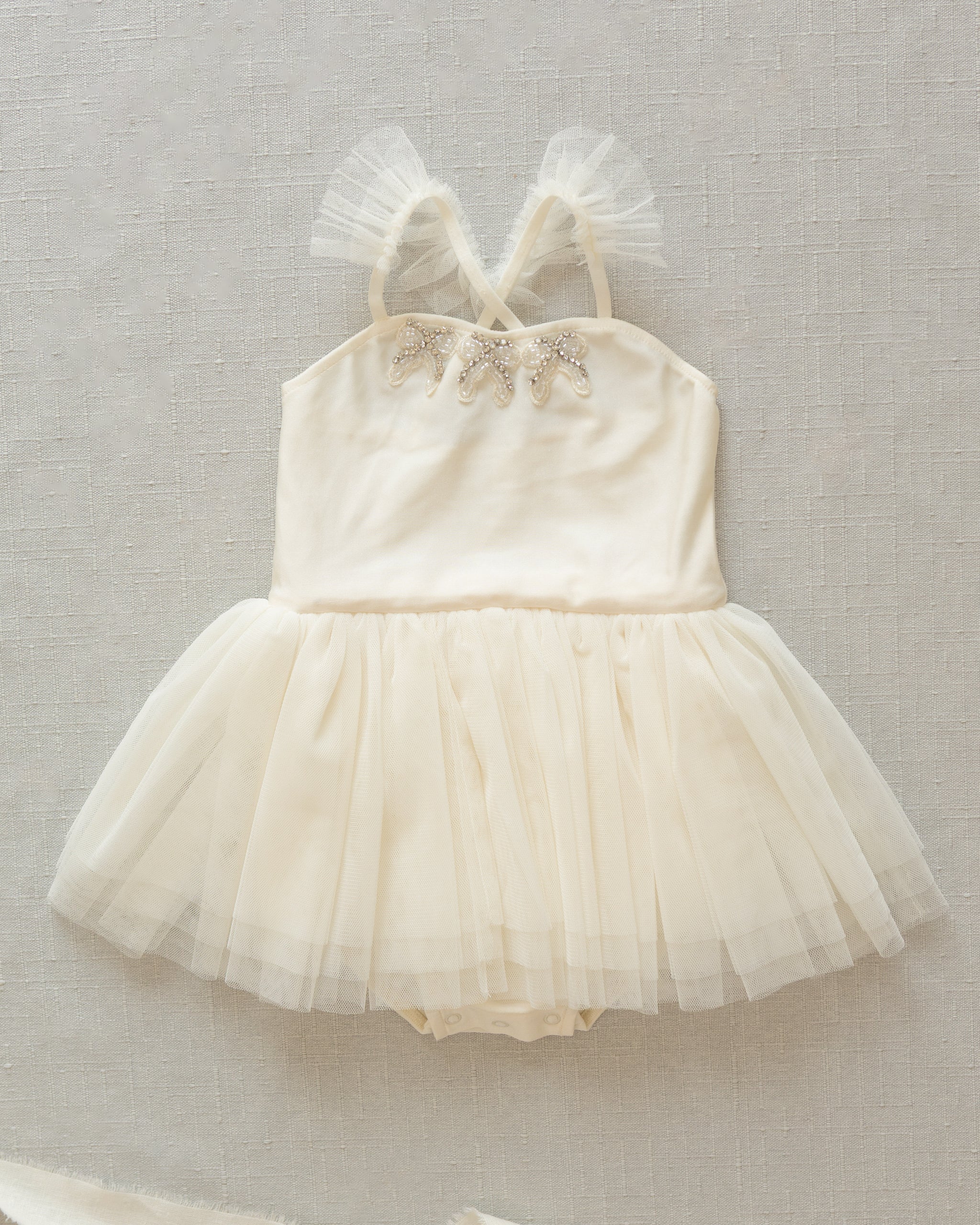 Clementine Tutu | Ivory - Rylee + Cru | Kids Clothes | Trendy Baby Clothes | Modern Infant Outfits |