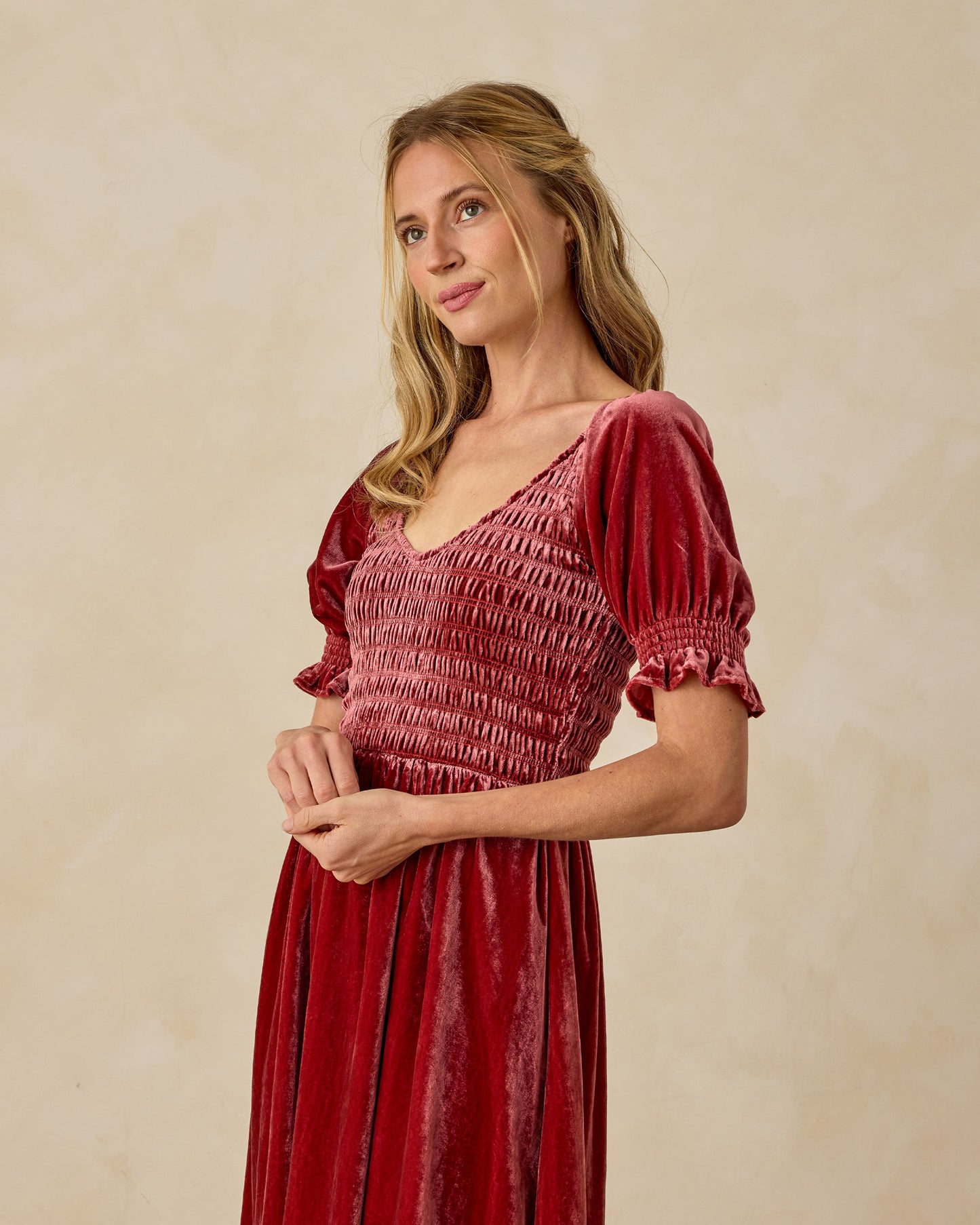 Adele Dress | Ruby - Rylee + Cru | Kids Clothes | Trendy Baby Clothes | Modern Infant Outfits |