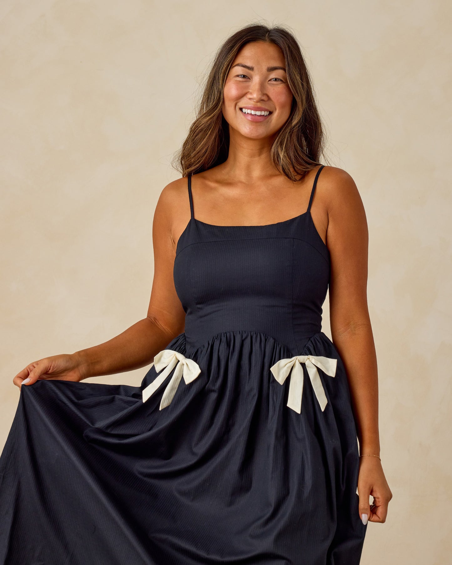 Beatrice Dress | Black - Rylee + Cru | Kids Clothes | Trendy Baby Clothes | Modern Infant Outfits |