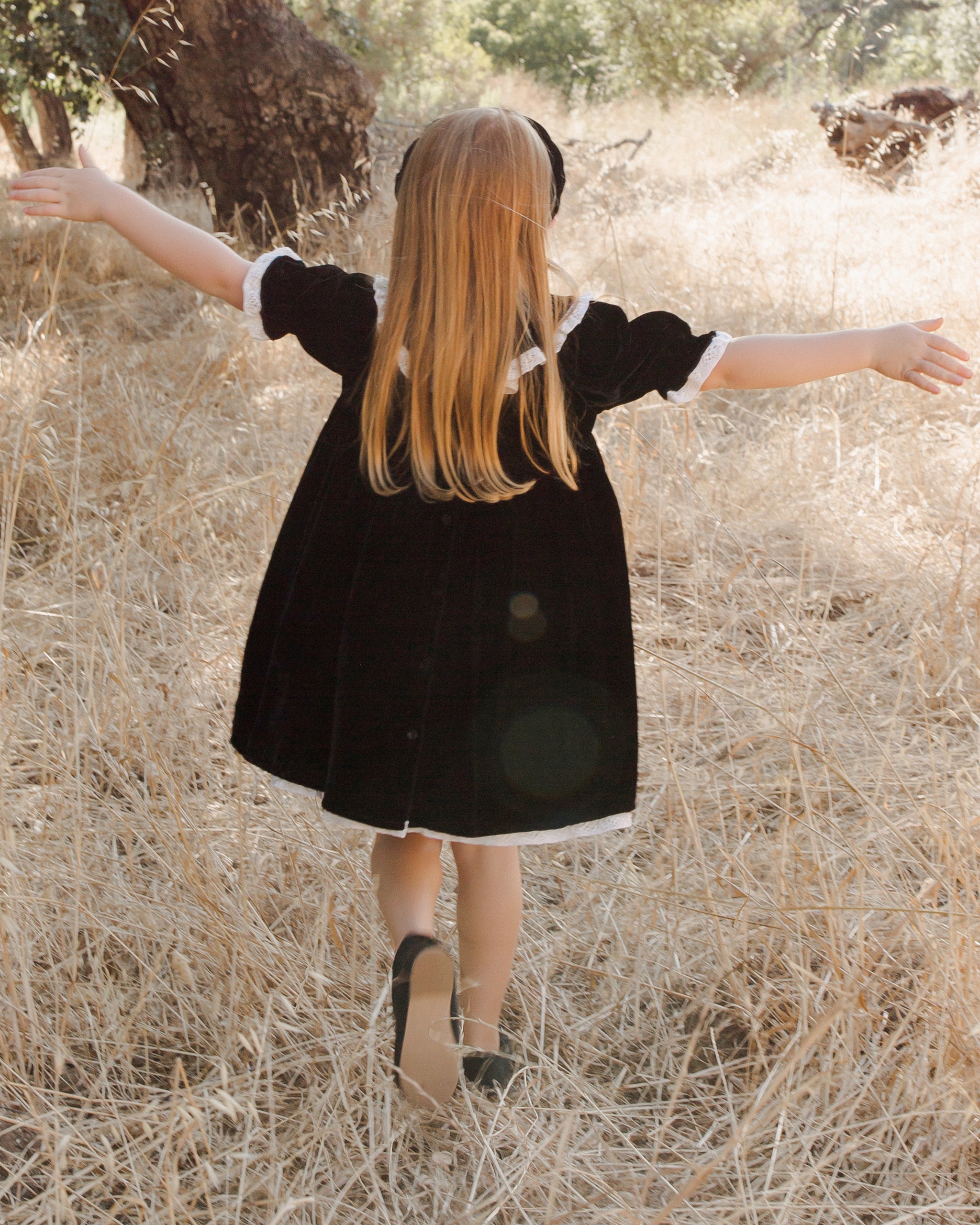 Amelia Dress || Black - Rylee + Cru | Kids Clothes | Trendy Baby Clothes | Modern Infant Outfits |