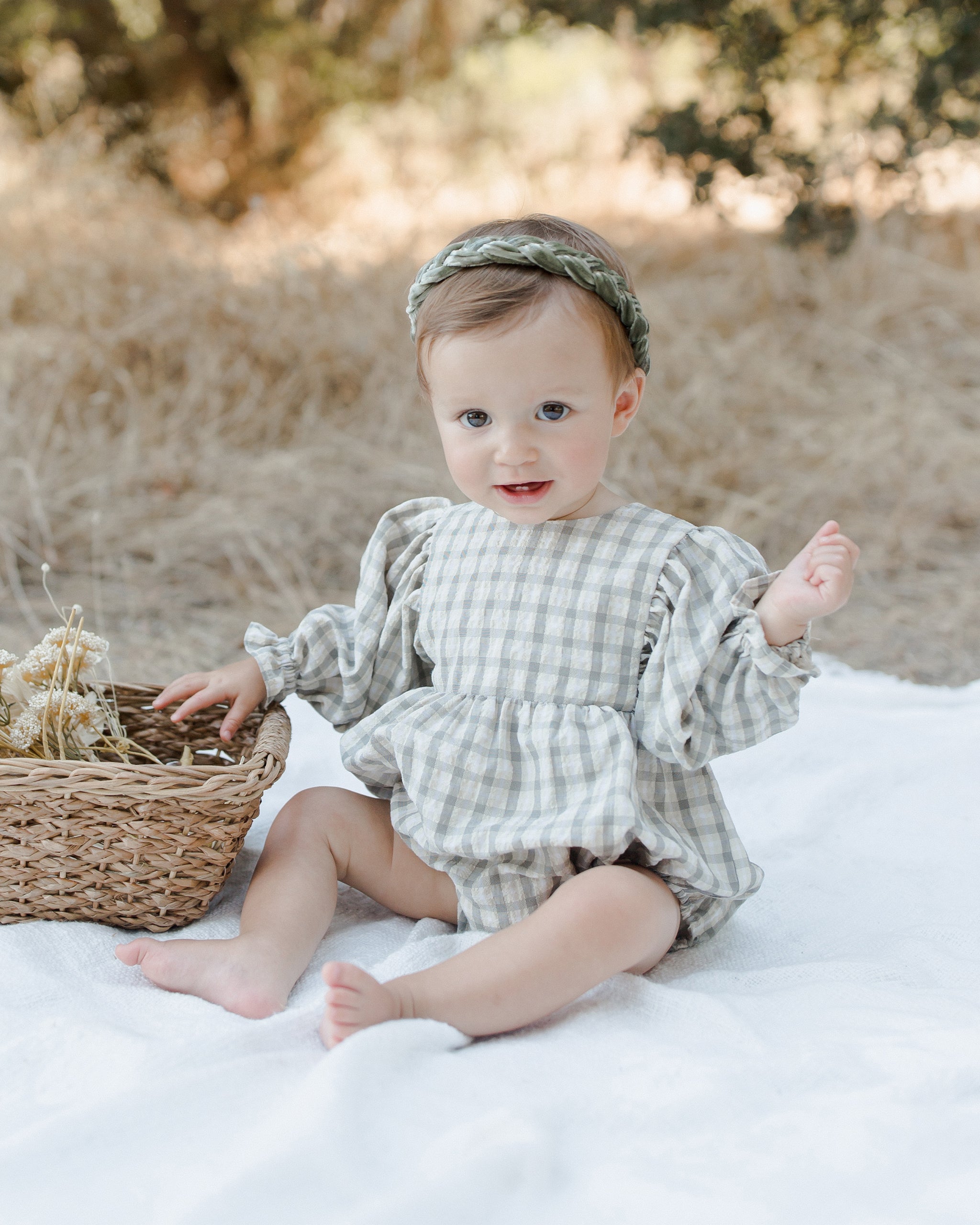 Luna Romper || Autumn Plaid - Rylee + Cru | Kids Clothes | Trendy Baby Clothes | Modern Infant Outfits |