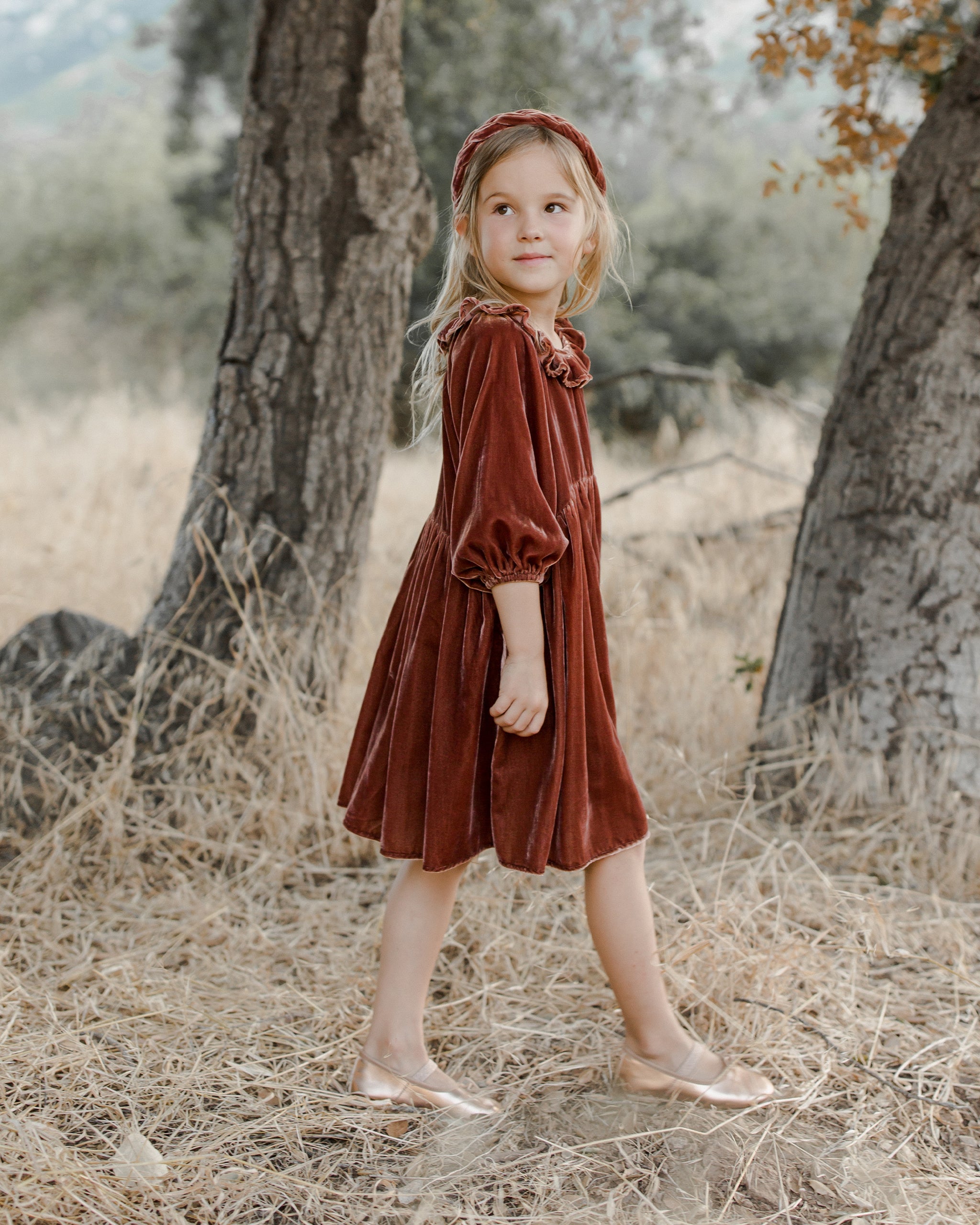 Adeline Dress || Berry - Rylee + Cru | Kids Clothes | Trendy Baby Clothes | Modern Infant Outfits |