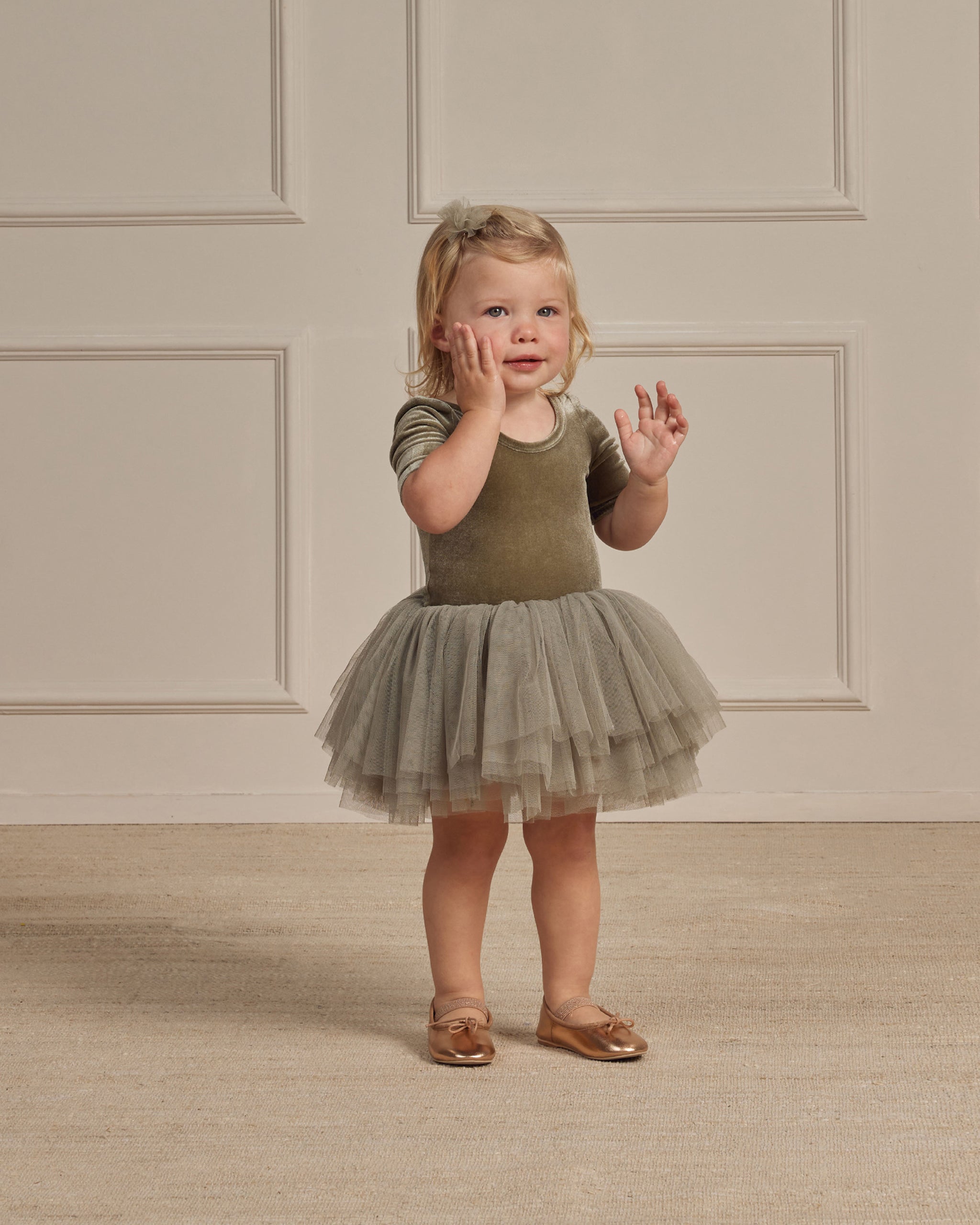 Thea Tutu || Pine - Rylee + Cru | Kids Clothes | Trendy Baby Clothes | Modern Infant Outfits |