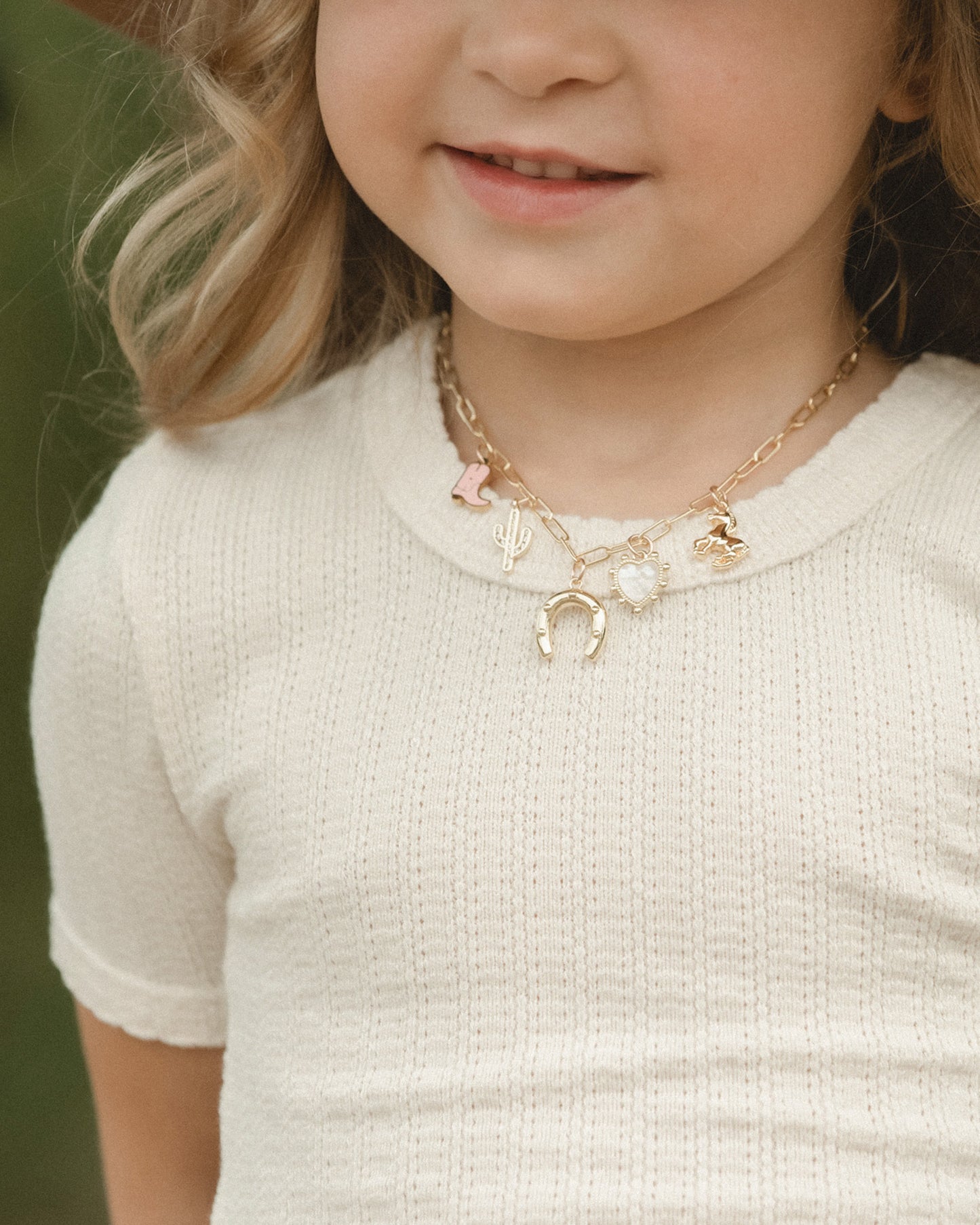 Kids Charm Necklace || Wild Heart