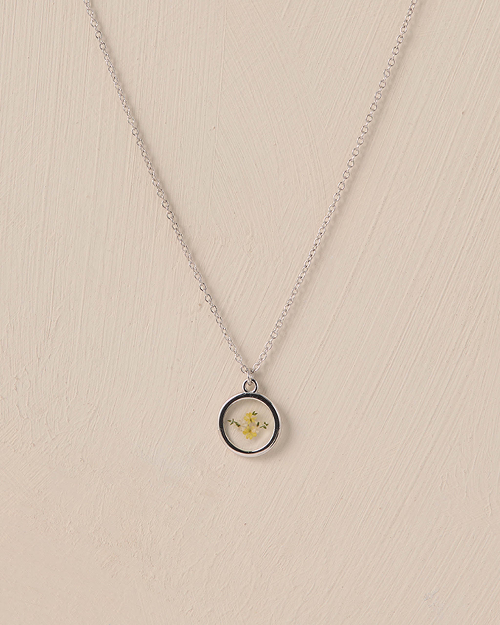 Lemon Meadow Necklace Mama White Gold - Rylee + Cru | Kids Clothes | Trendy Baby Clothes | Modern Infant Outfits |