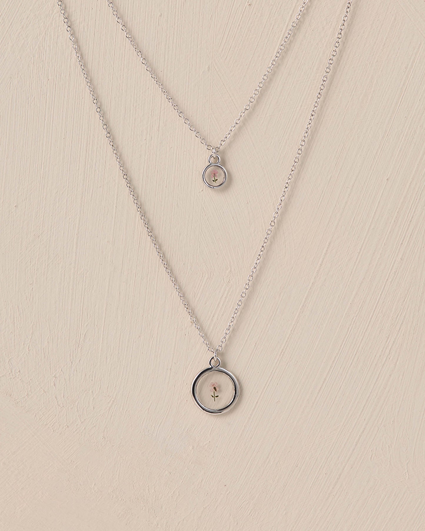Petal Garden Necklace Mama + Mini Bundle White Gold - Rylee + Cru | Kids Clothes | Trendy Baby Clothes | Modern Infant Outfits |