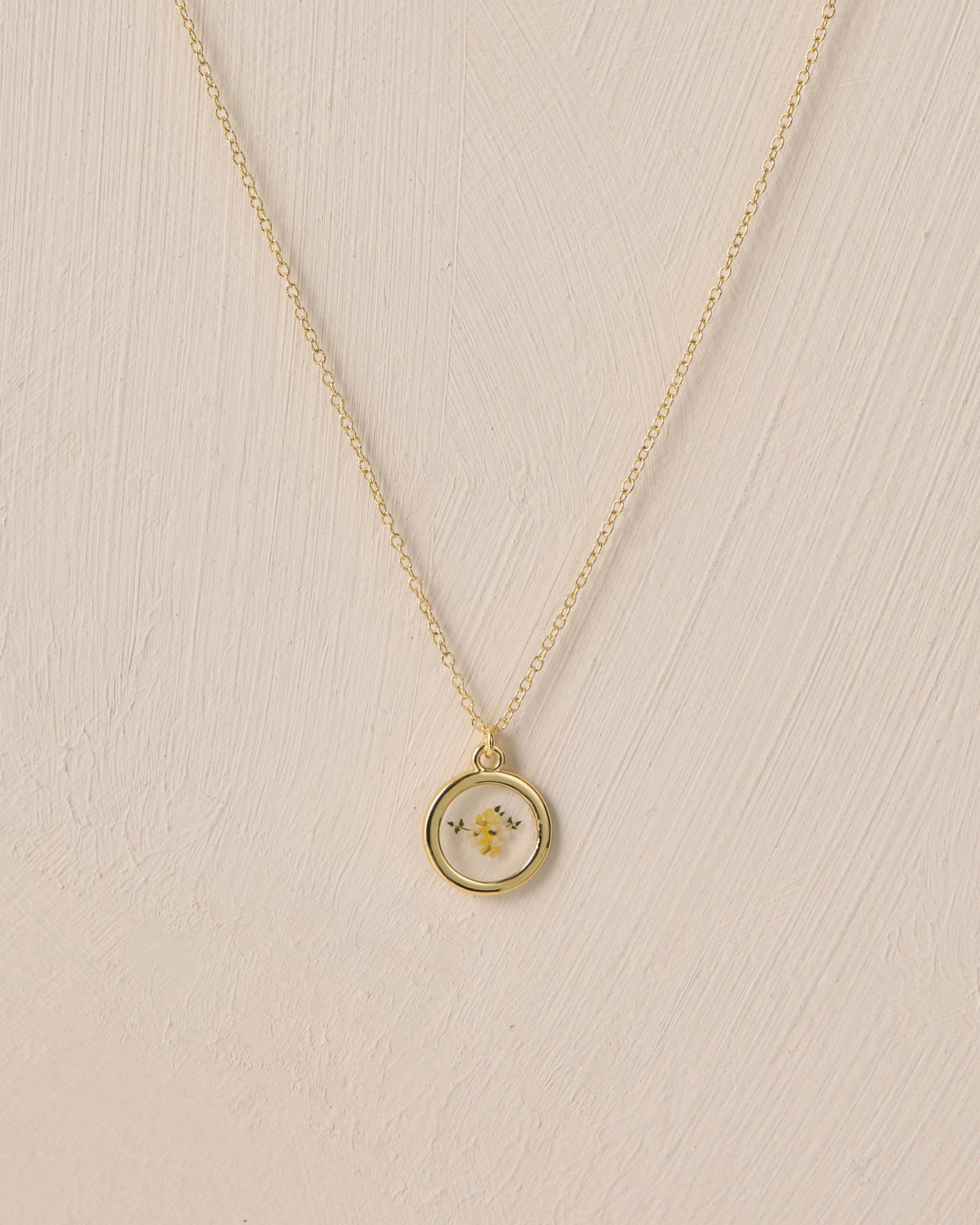 Lemon Meadow Necklace Mama Yellow Gold - Rylee + Cru | Kids Clothes | Trendy Baby Clothes | Modern Infant Outfits |