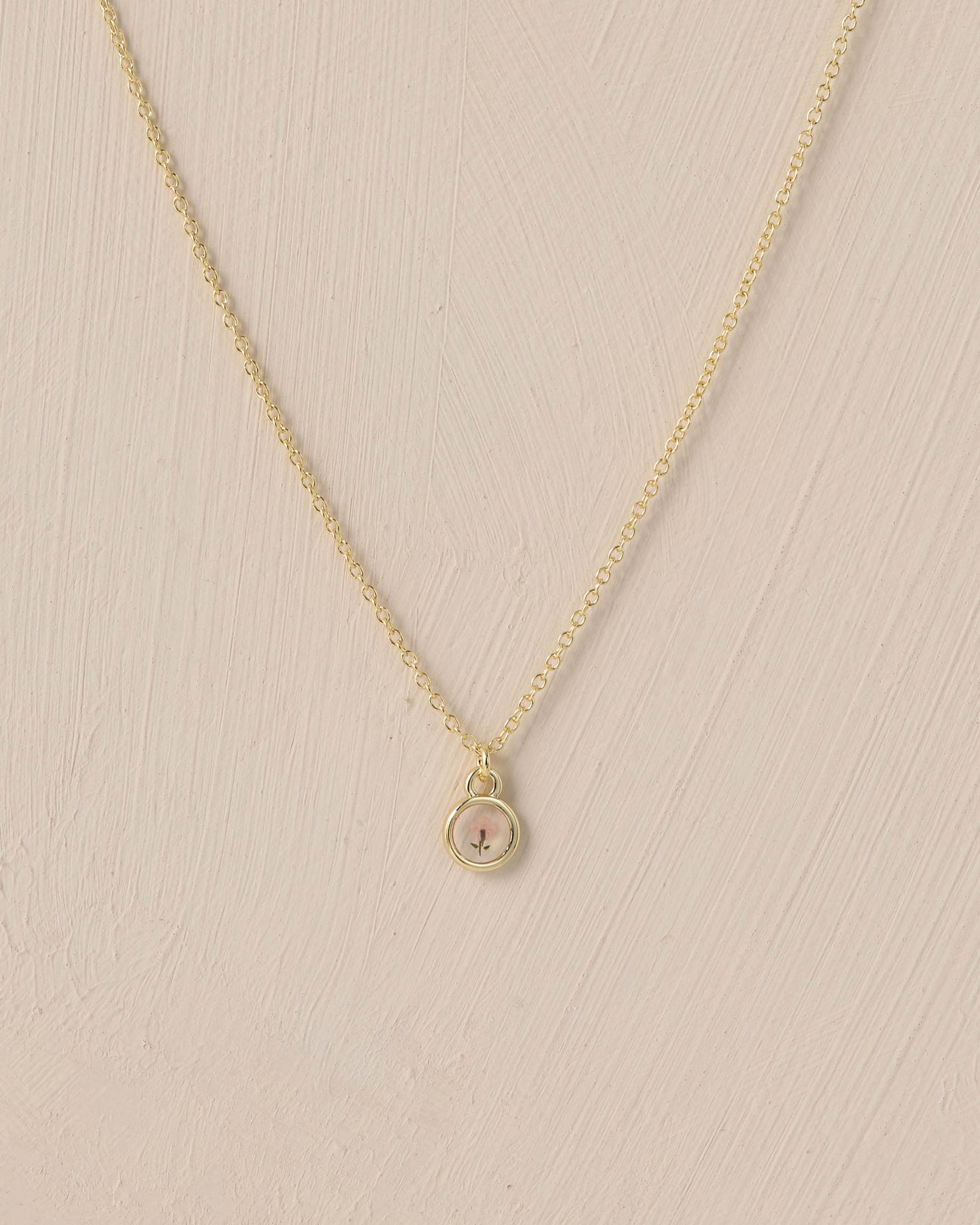 Petal Garden Necklace Mini Yellow Gold - Rylee + Cru | Kids Clothes | Trendy Baby Clothes | Modern Infant Outfits |
