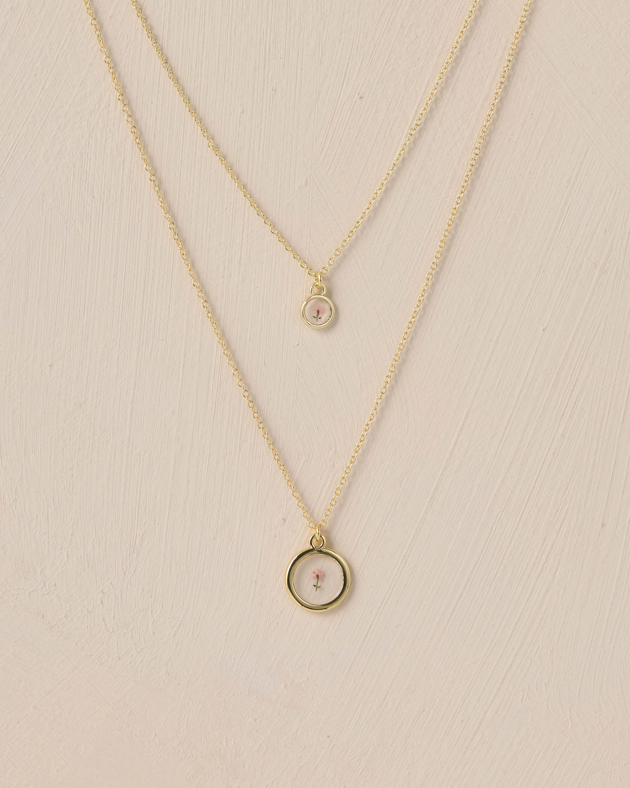 Petal Garden Necklace Mama + Mini Bundle Yellow Gold - Rylee + Cru | Kids Clothes | Trendy Baby Clothes | Modern Infant Outfits |